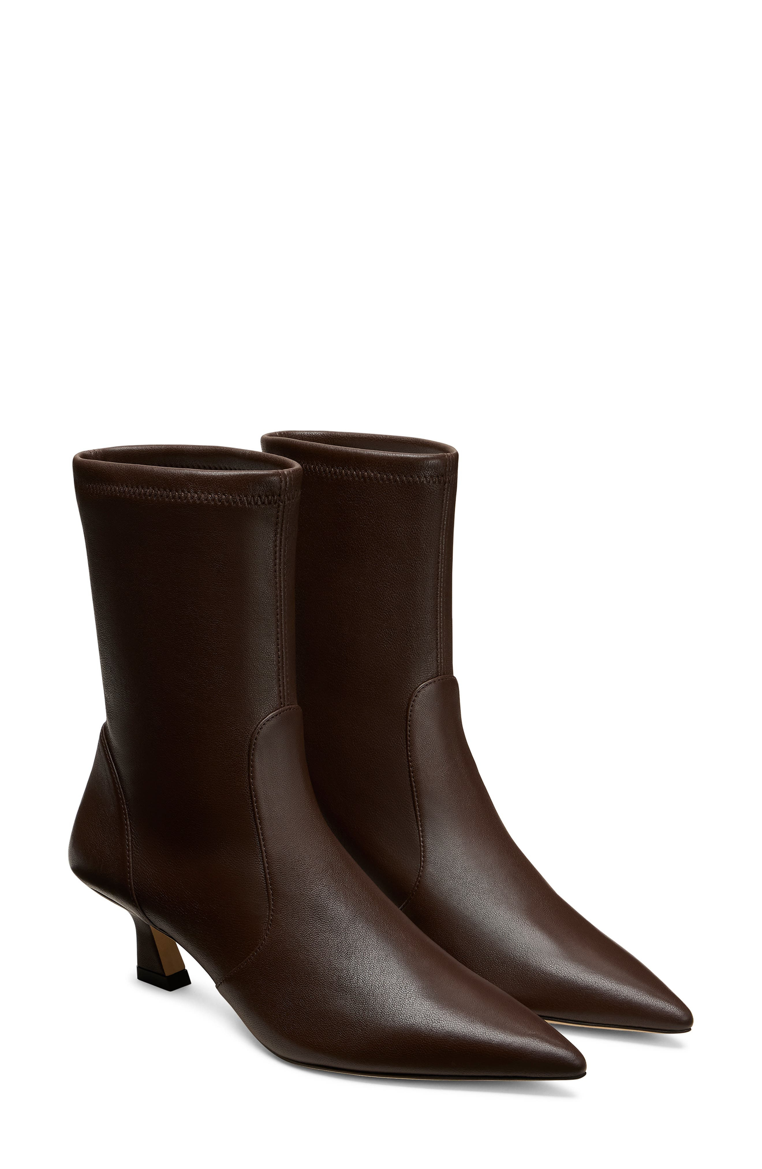 Stuart Weitzman Vinnie Bootie 50 in Walnut at Nordstrom - 3