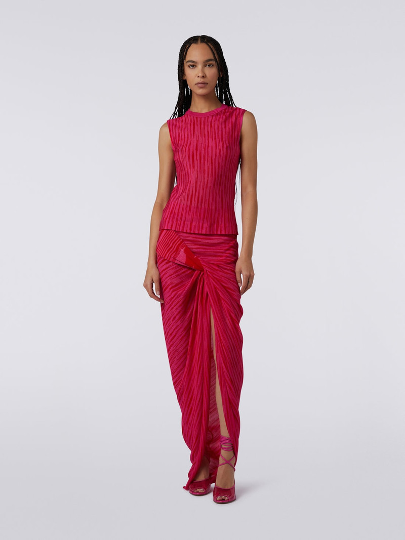 Missoni Viscose sleeveless top outlook