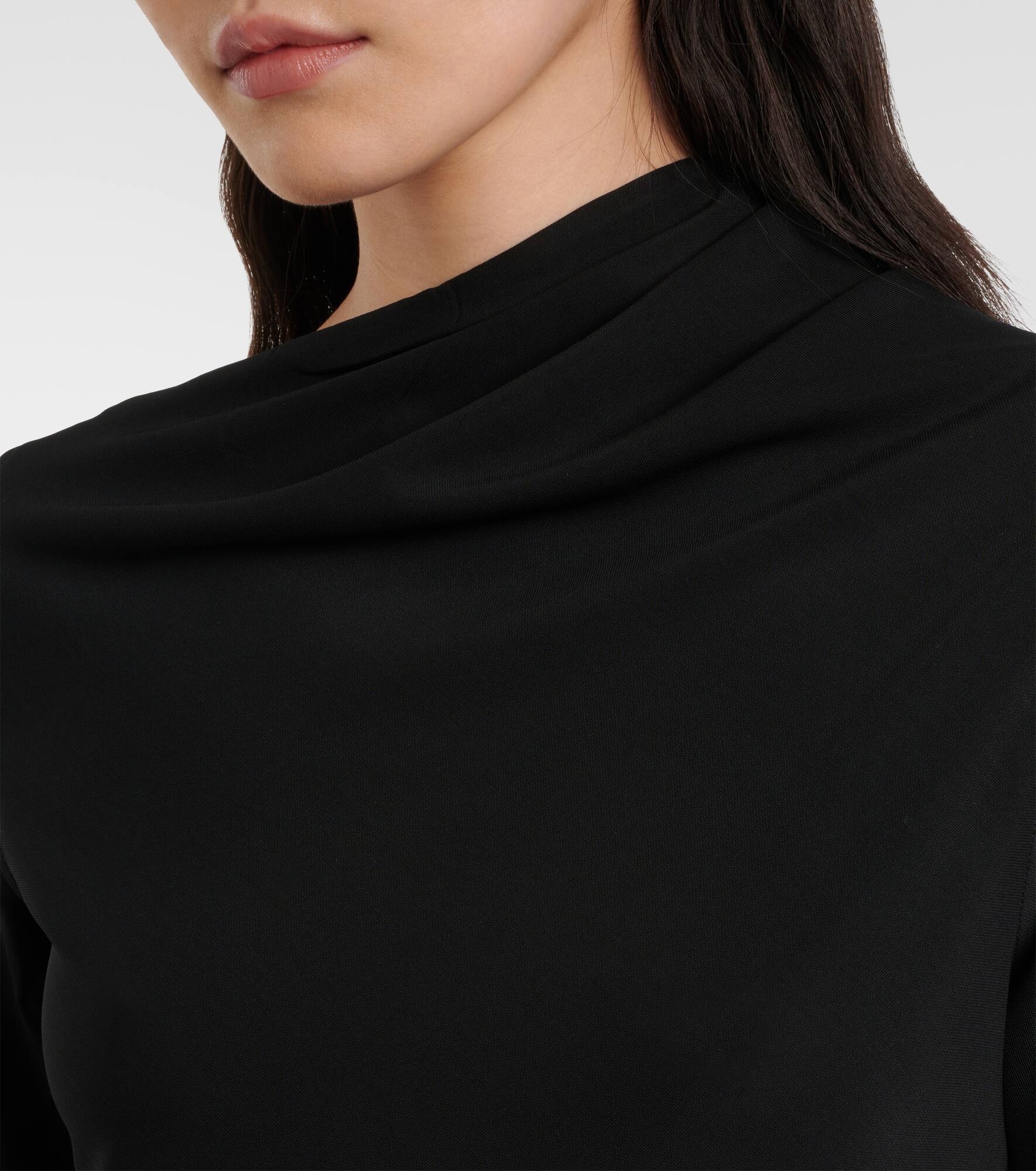 Draped jersey top - 5