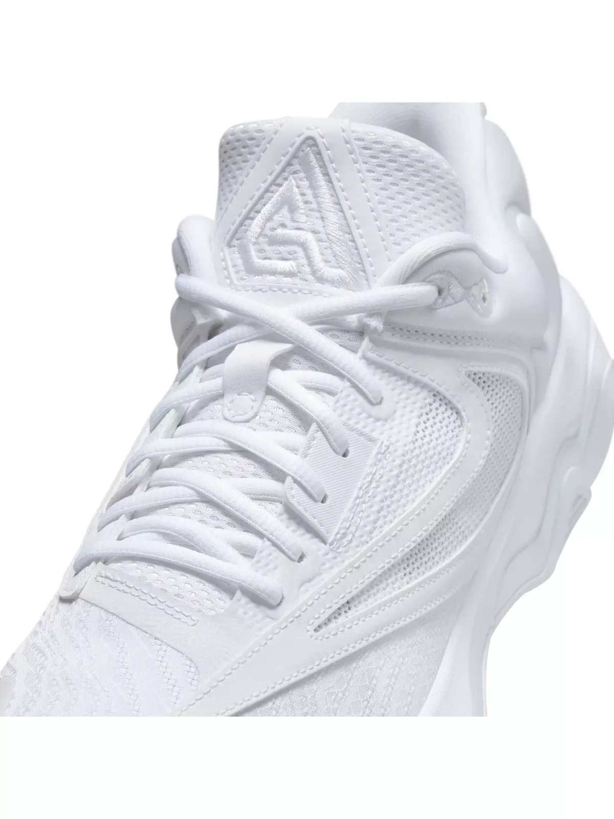 Giannis Immortality 3 "White/White/White" Men's Basketball Shoe - 7