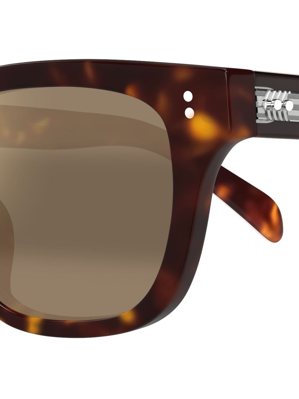 Likeke tortoiseshell square sunglasses - 3