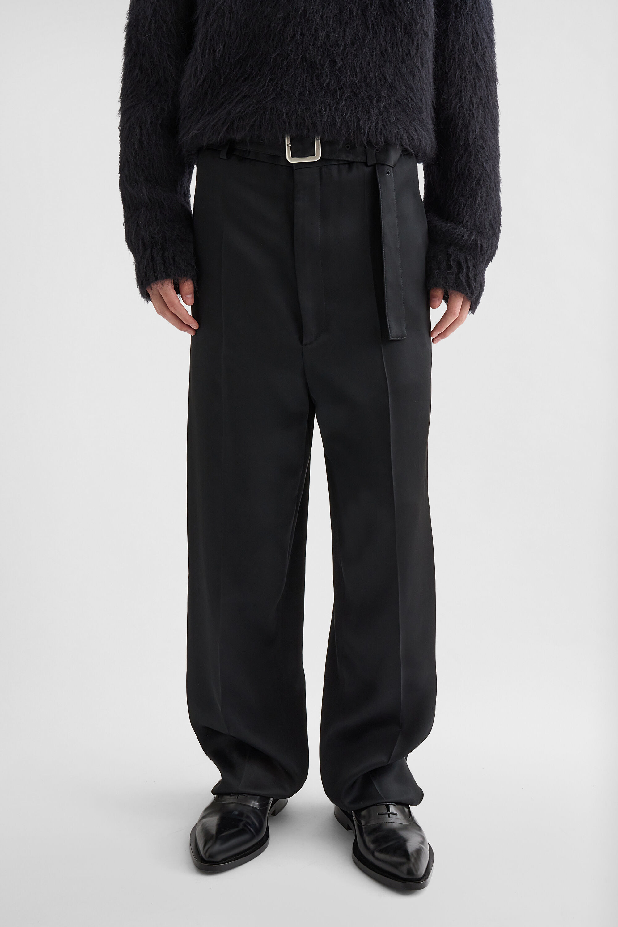 Fluid Viscose Trousers - 5