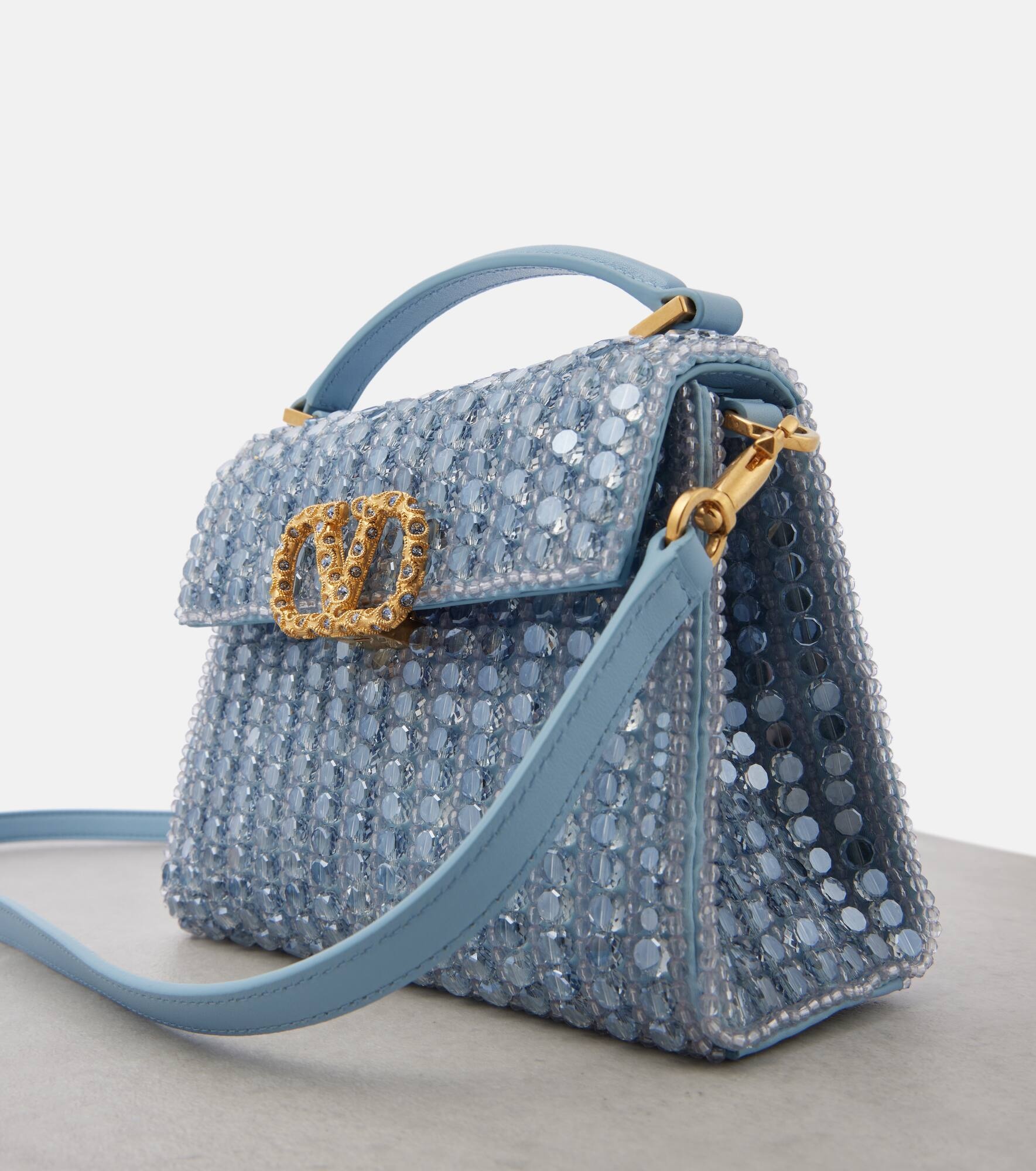 VSling Mini embellished tote bag - 6