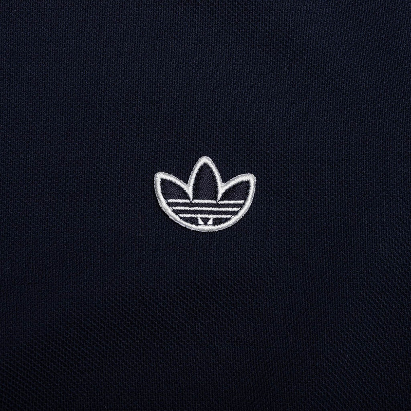 WOMEN'S ADIDAS X SPORTY & RICH POLO T-SHIRT - NIGHT NAVY 5
