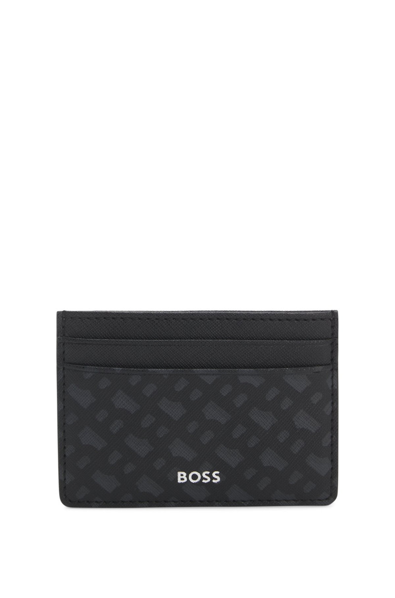 MONOGRAM CARD HOLDER WITH FOIL-EMBOSSED LOGO 1