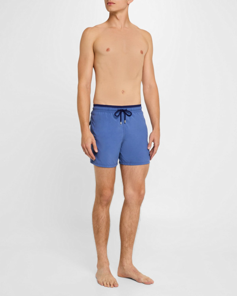 Vilebrequin Men's Les Unis Bicolor Swim Trunks outlook