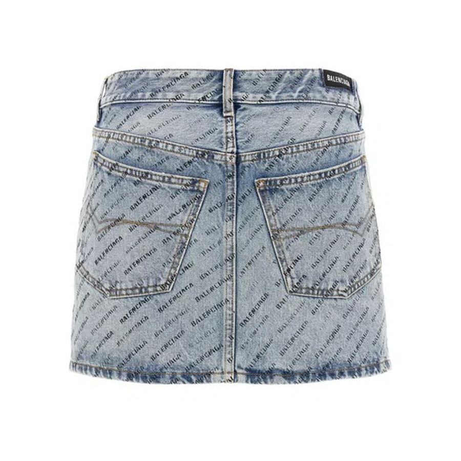 Balenciaga Ladies Low Waist Mini Skirt - 6
