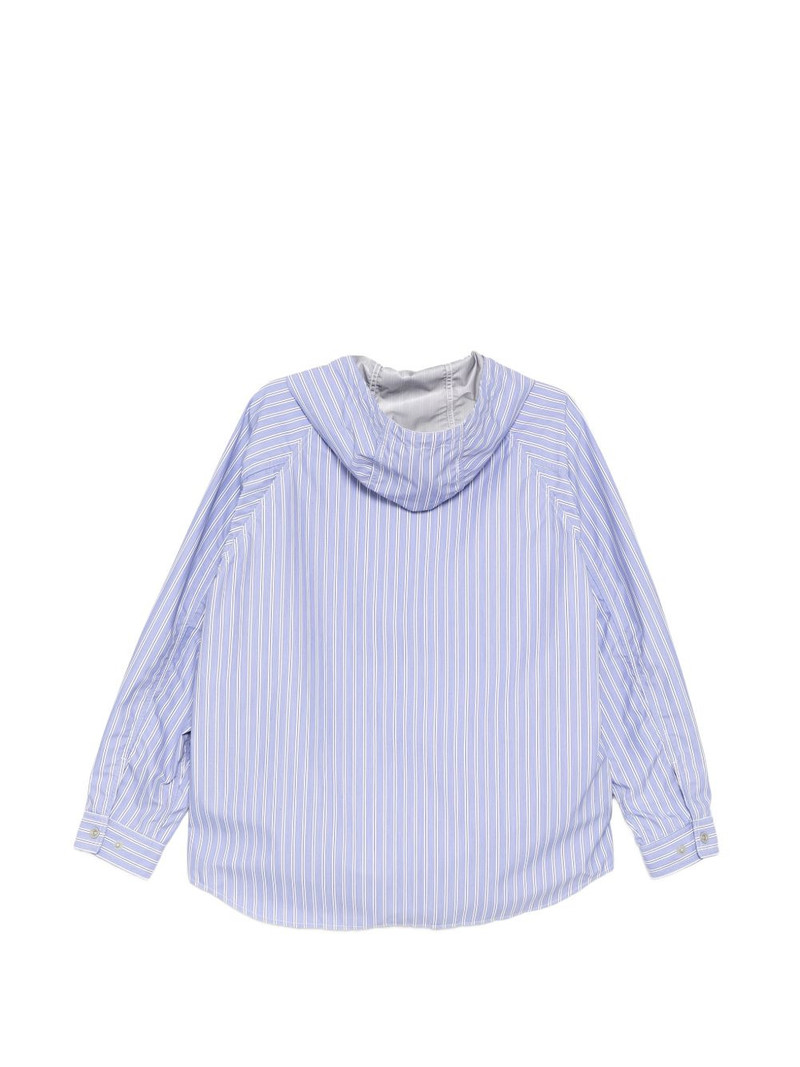 Comme des Garçons Homme striped hoodie outlook