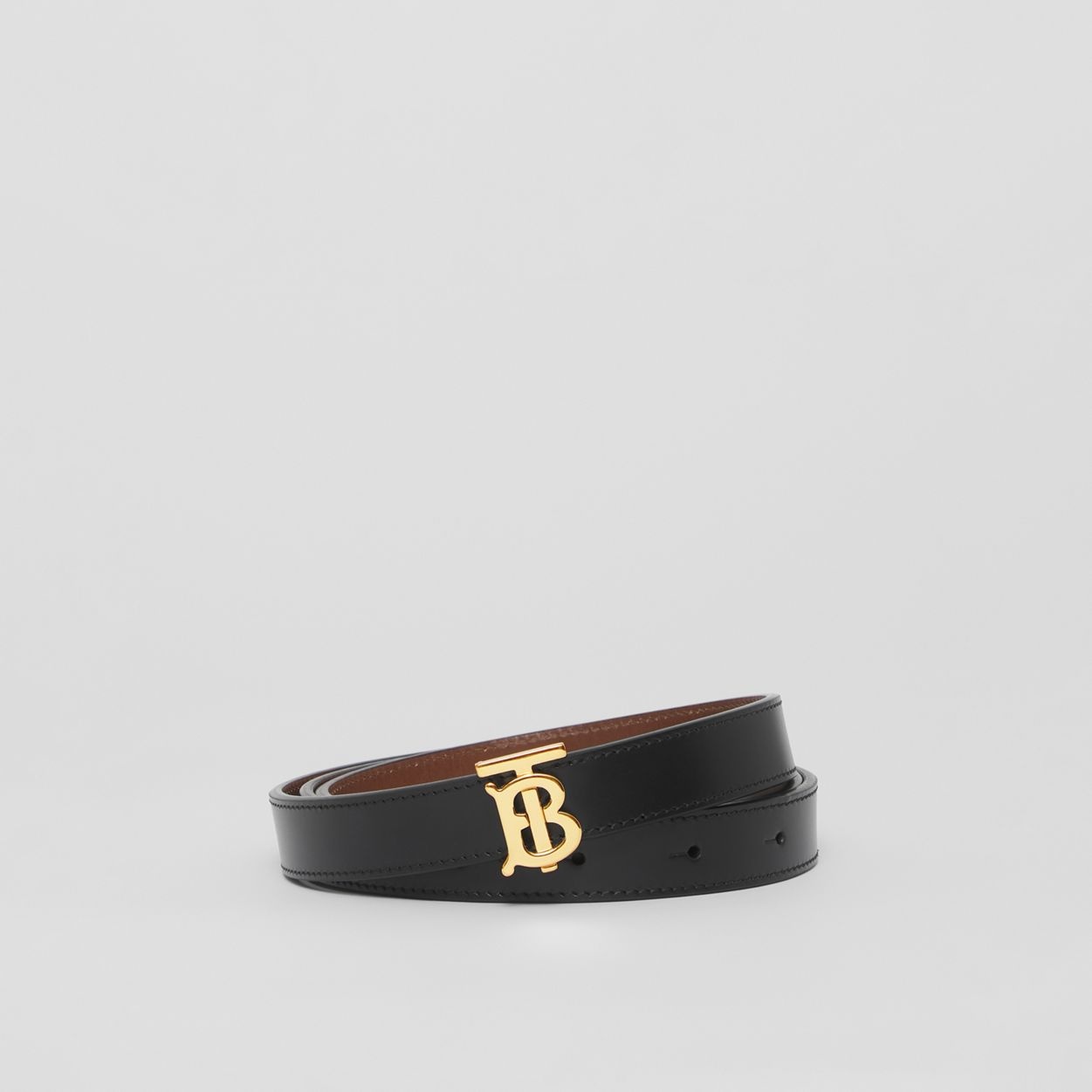 Reversible Monogram Motif Leather Belt - 1