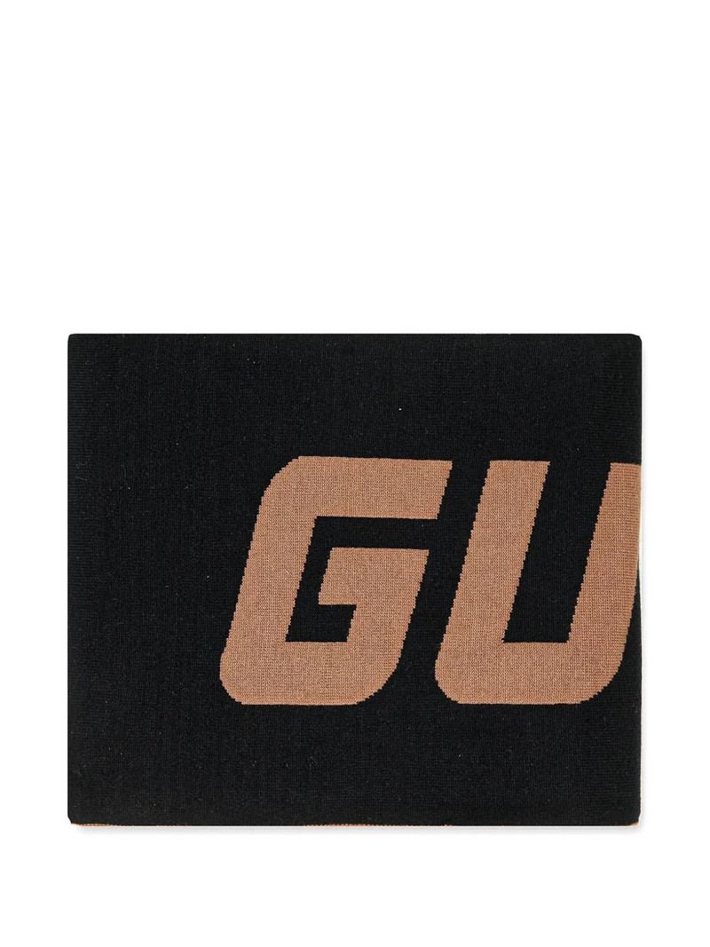 logo-intarsia scarf 3