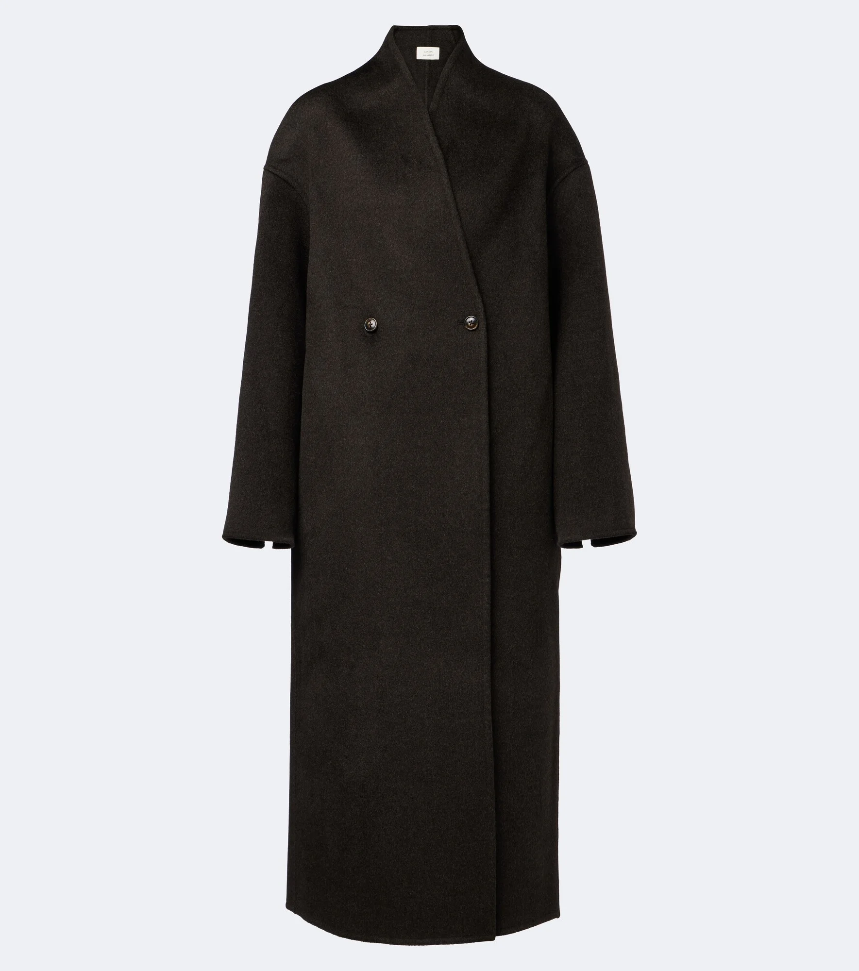 Aris double-breasted wool and cashmere coat - 1