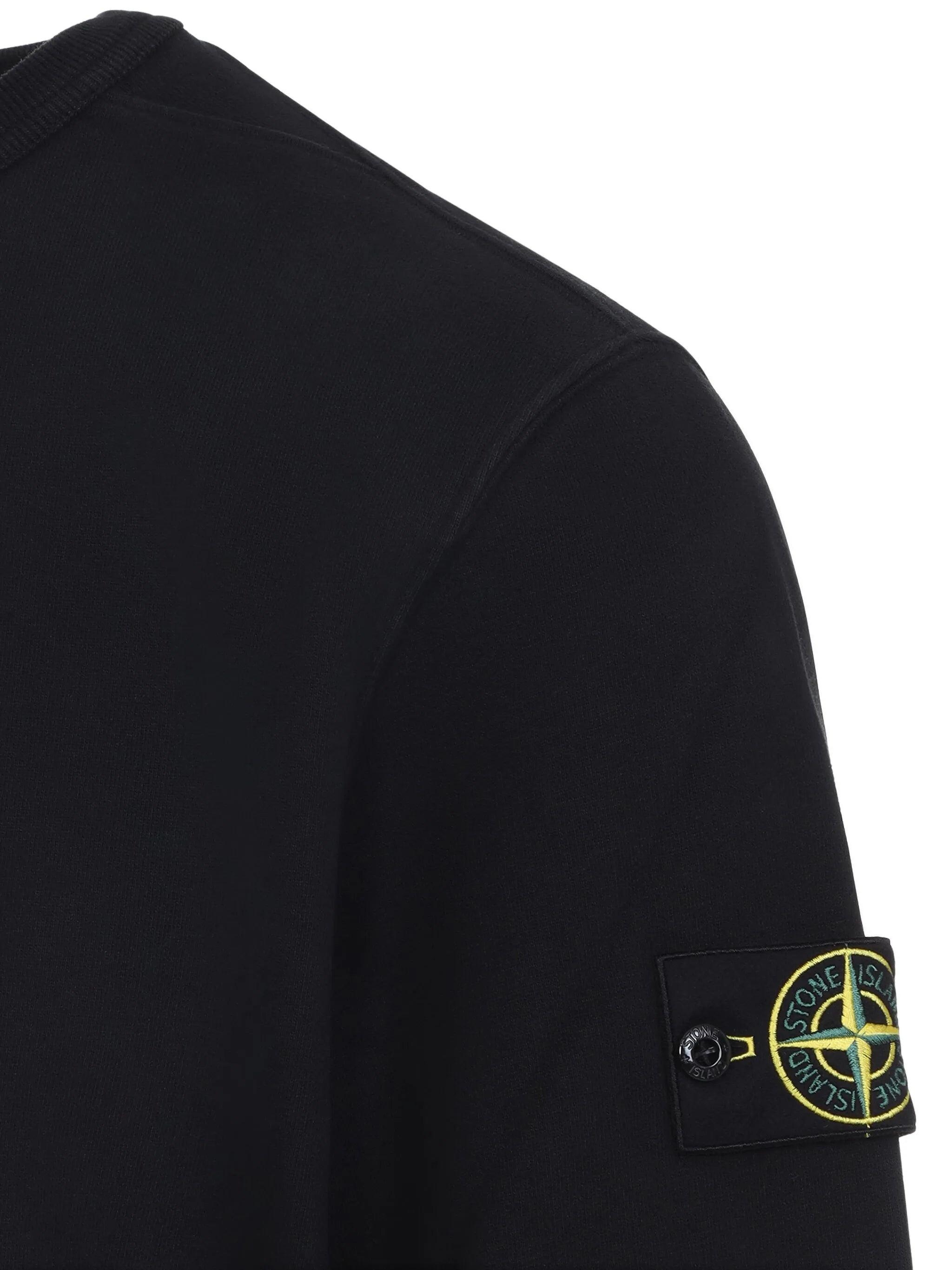Stone Island Logo-patch Crew Neck Sweatshirt - 2