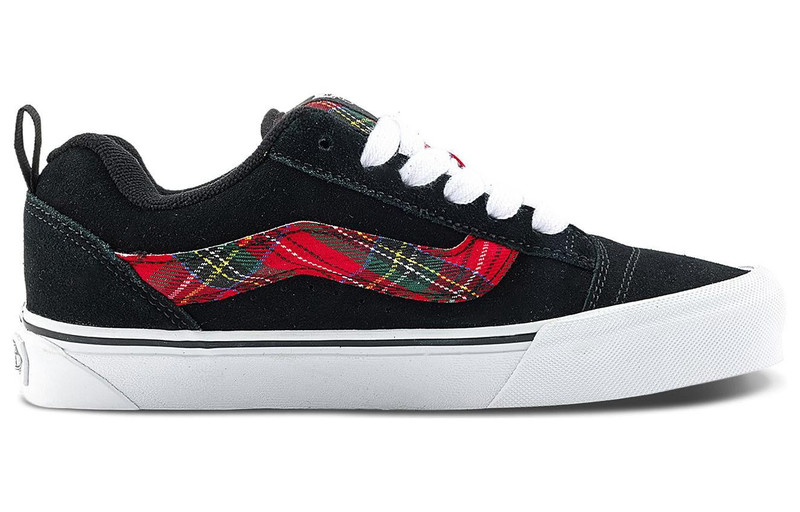 Vans VANS Knu Skool 'Black Red' VN0009QC3M5 outlook