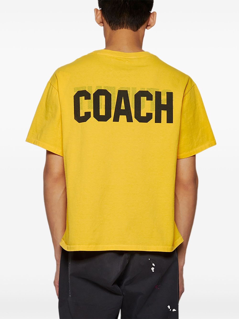 logo-print reversible T-shirt - 5