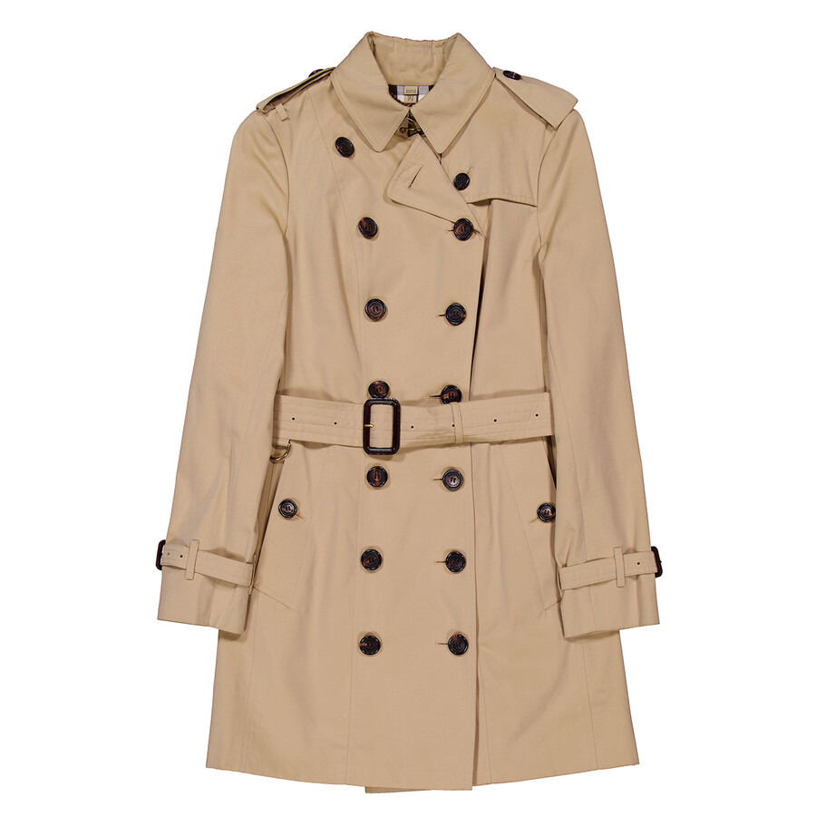 Burberry Ladies Sandringham Mid-length Trench Coat - 5