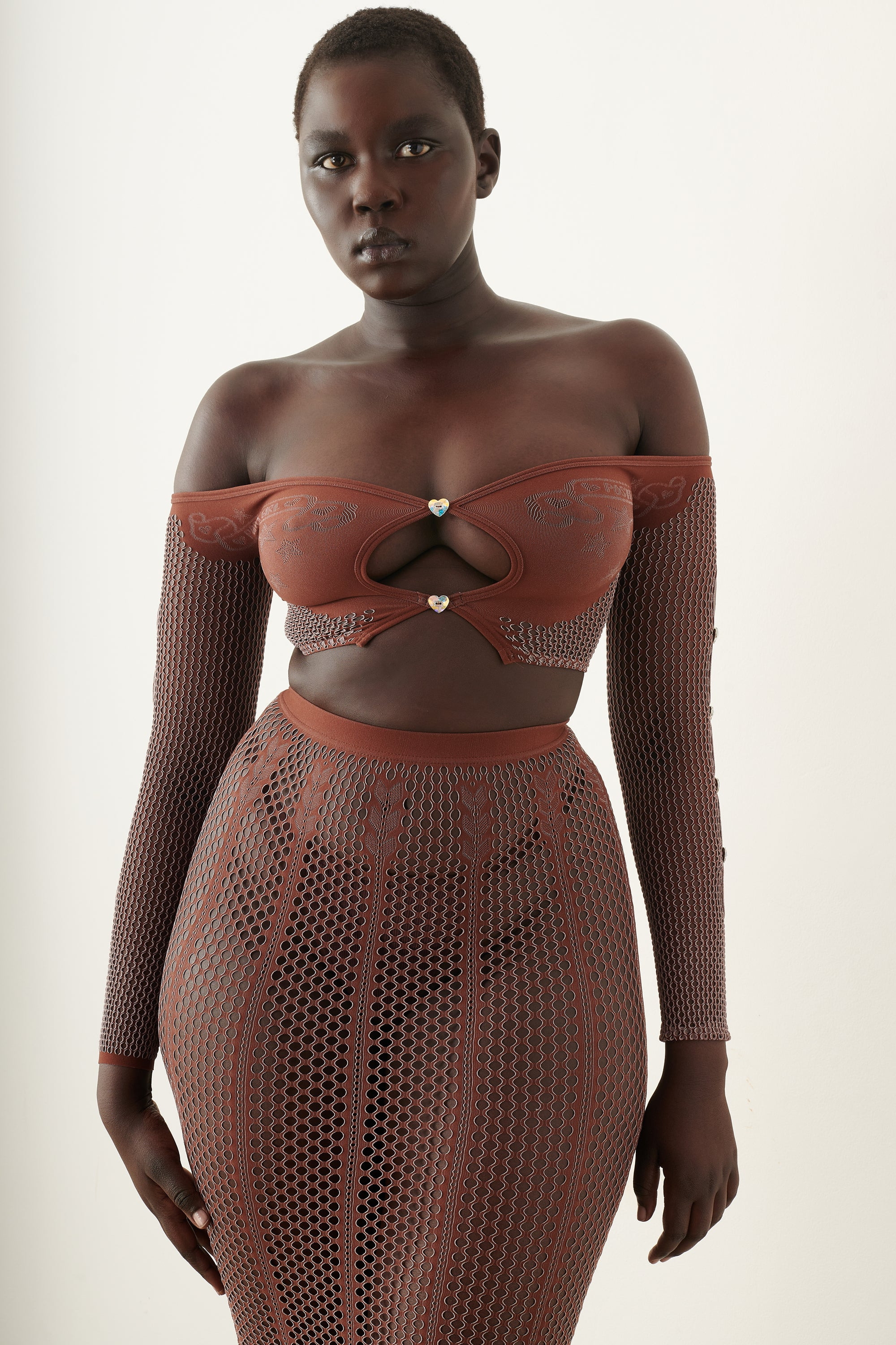 FORTUNE SKIRT OLD MONEY BROWN - 3
