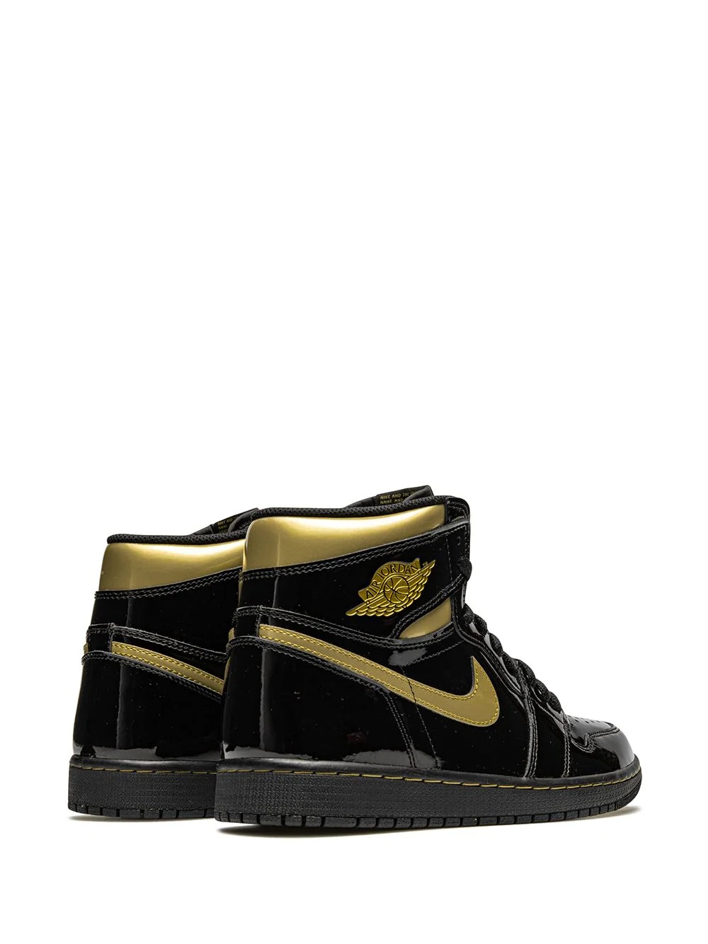 Air Jordan 1 High "Black Metallic Gold" sneakers - 3