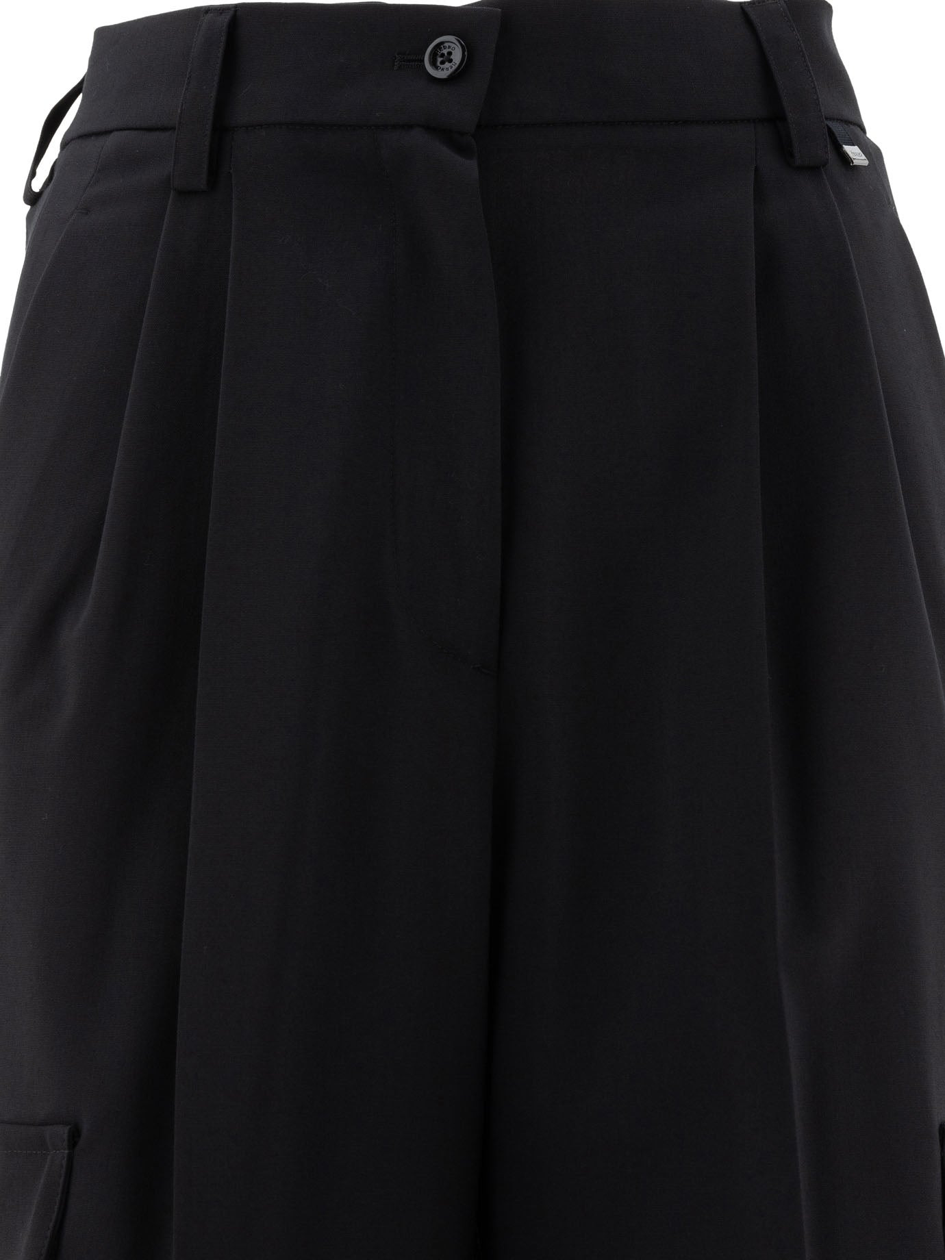 Herno Women Wool Blend Cargo Trousers - 3