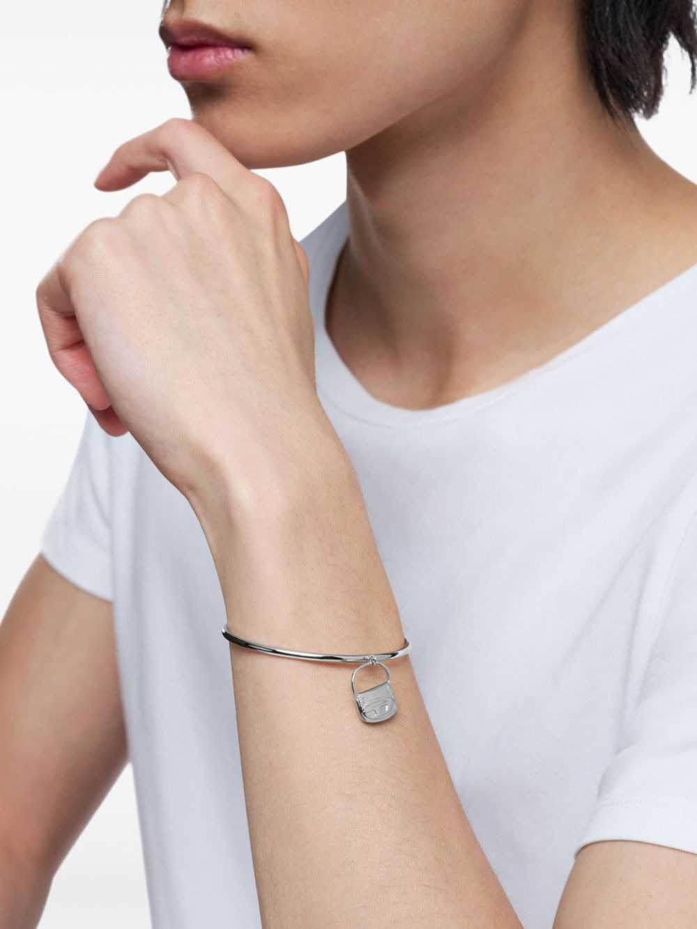 bag-charm bangle bracelet - 3