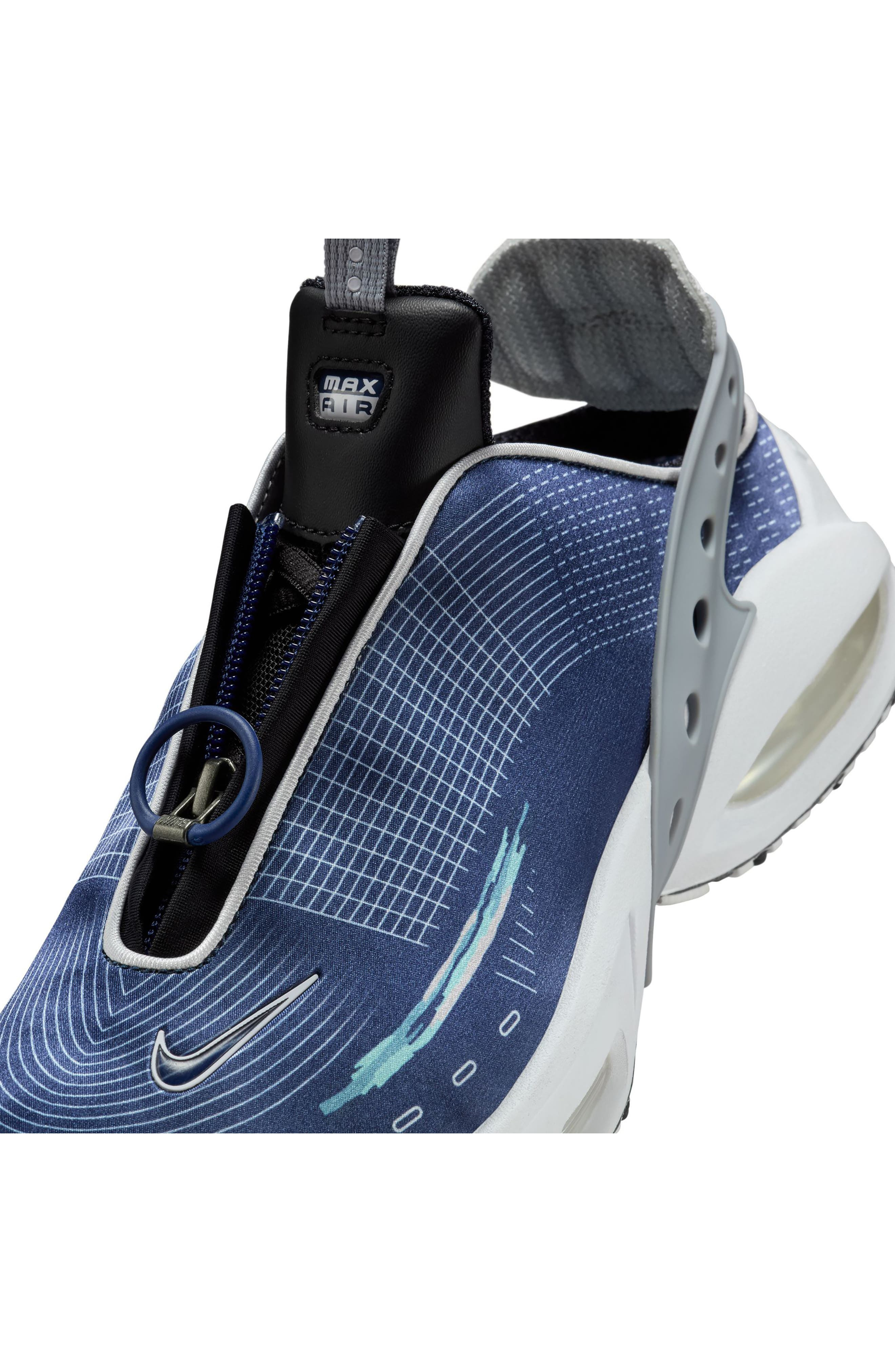 Nike Air Max Craze Sneaker in Midnight Navy/White/Grey at Nordstrom - 8