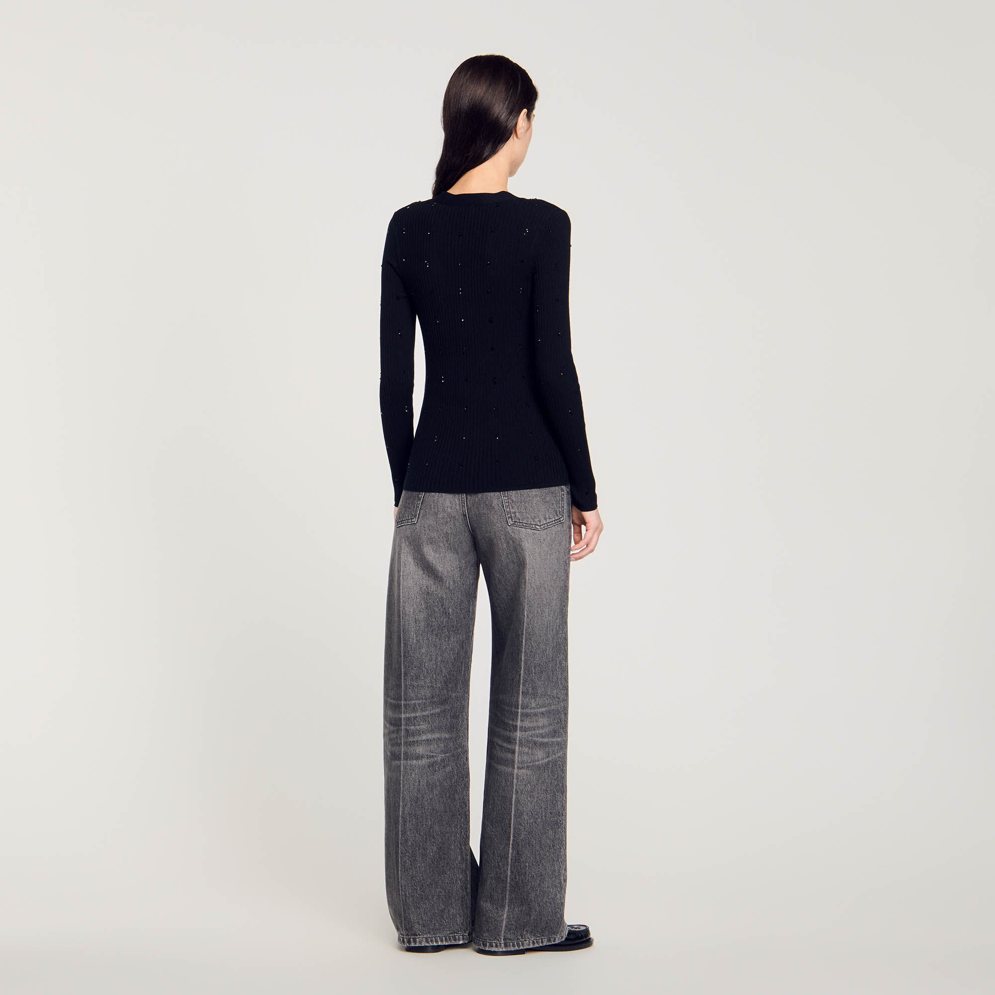 RHINESTONE CARDIGAN - 6