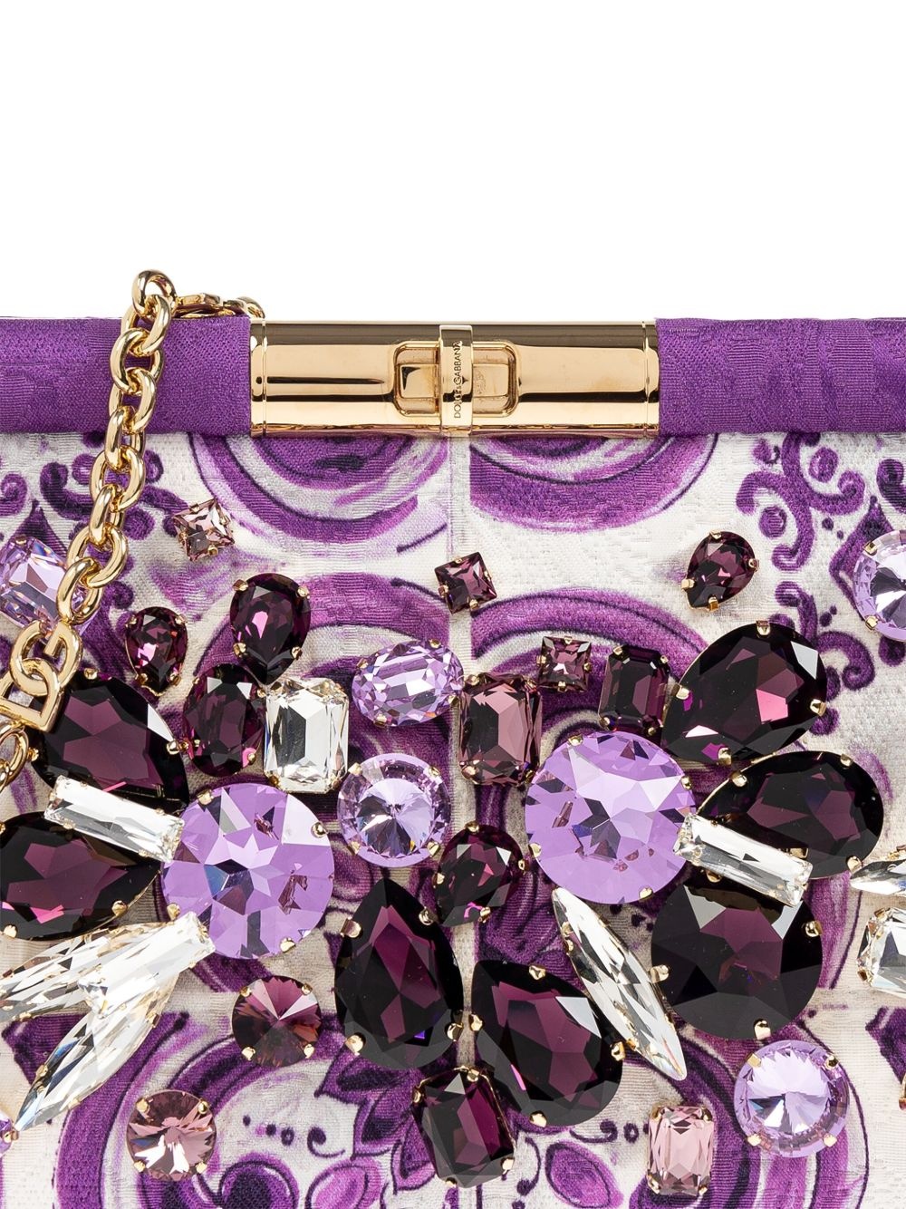 small Marlene floral clutch bag - 4