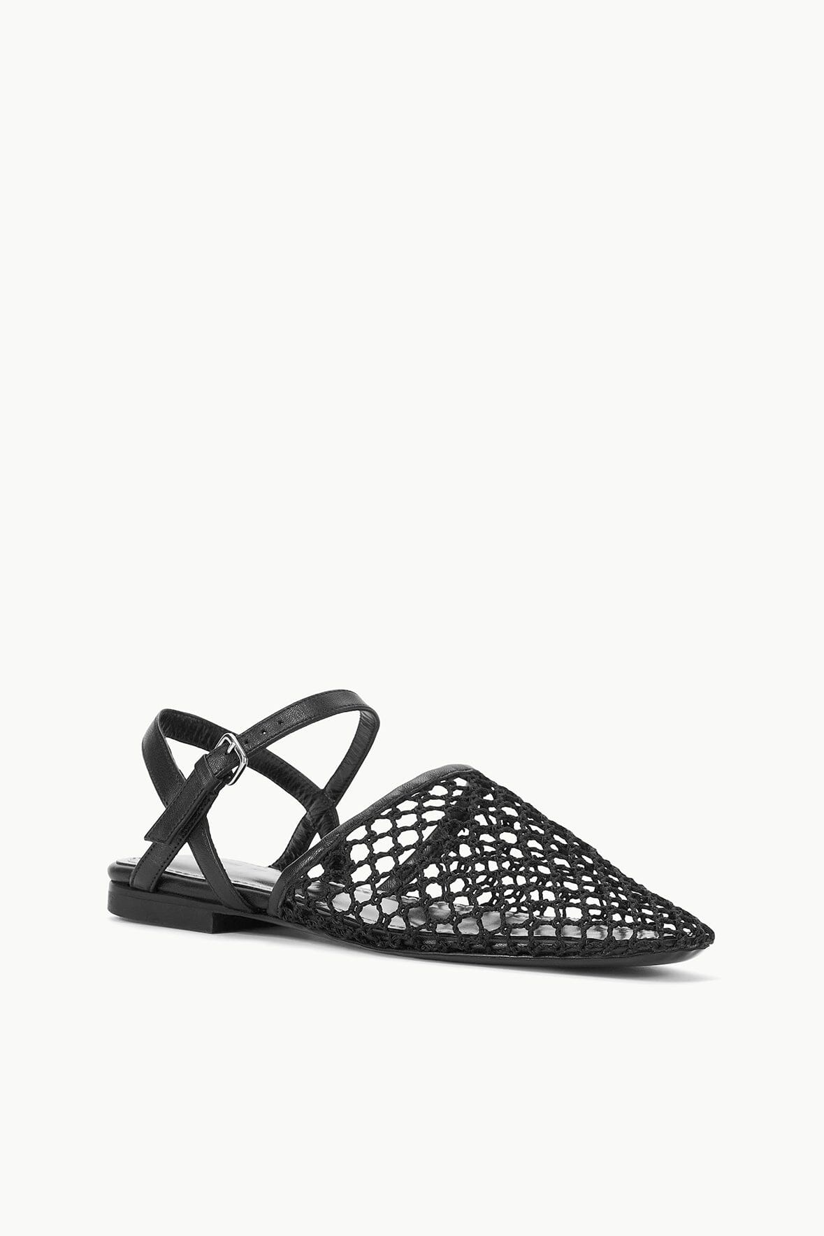 STAUD RETE SANDAL BLACK NETTING - 4