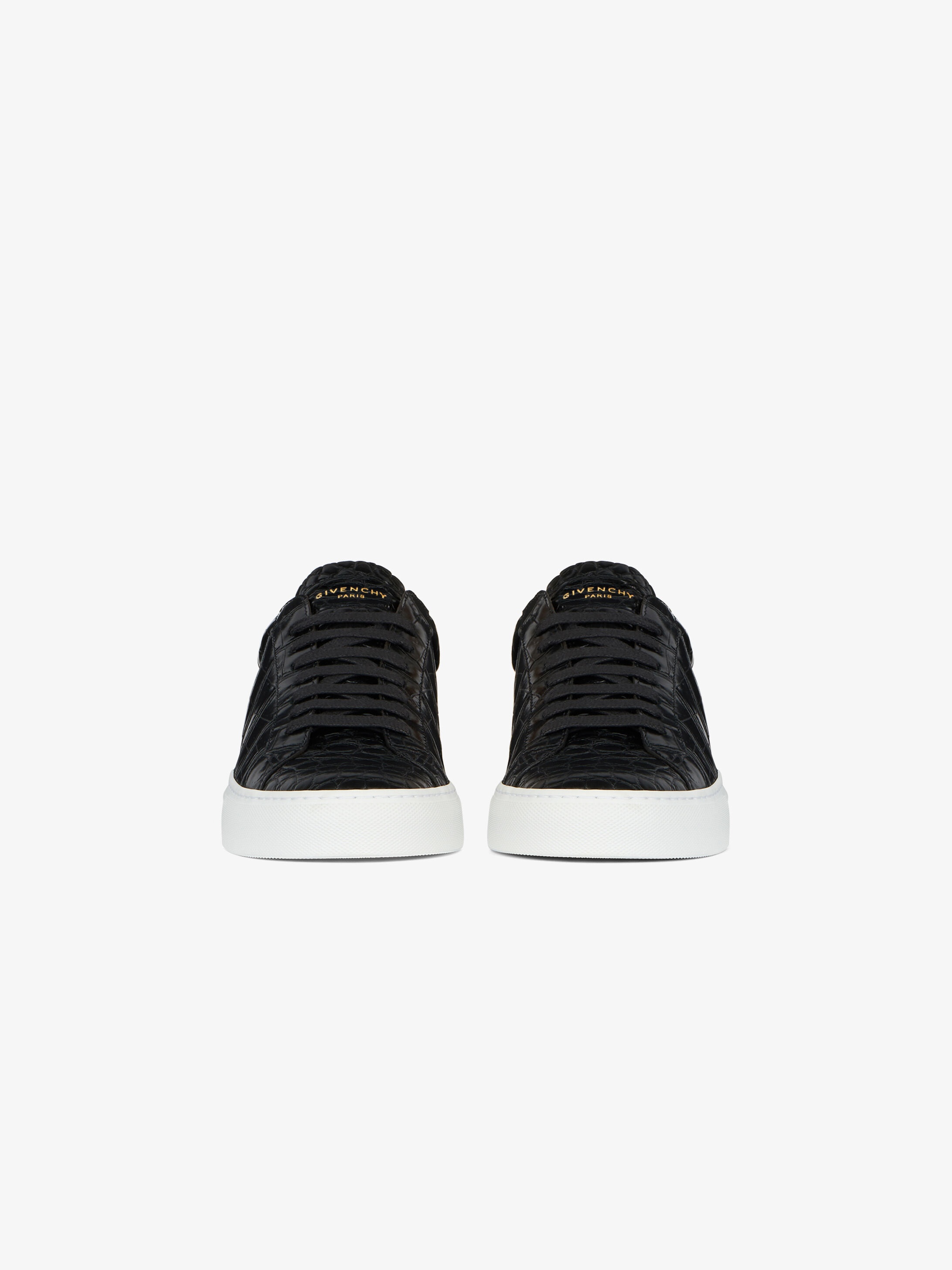 Sneakers in crocodile effect leather - 2