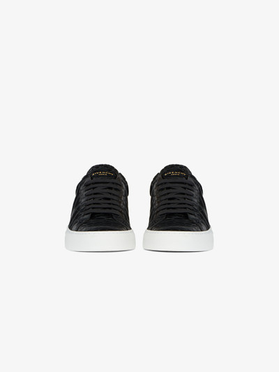 Givenchy Sneakers in crocodile effect leather outlook