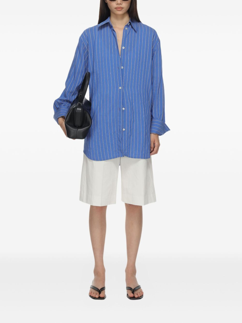front-crease tailored shorts - 2
