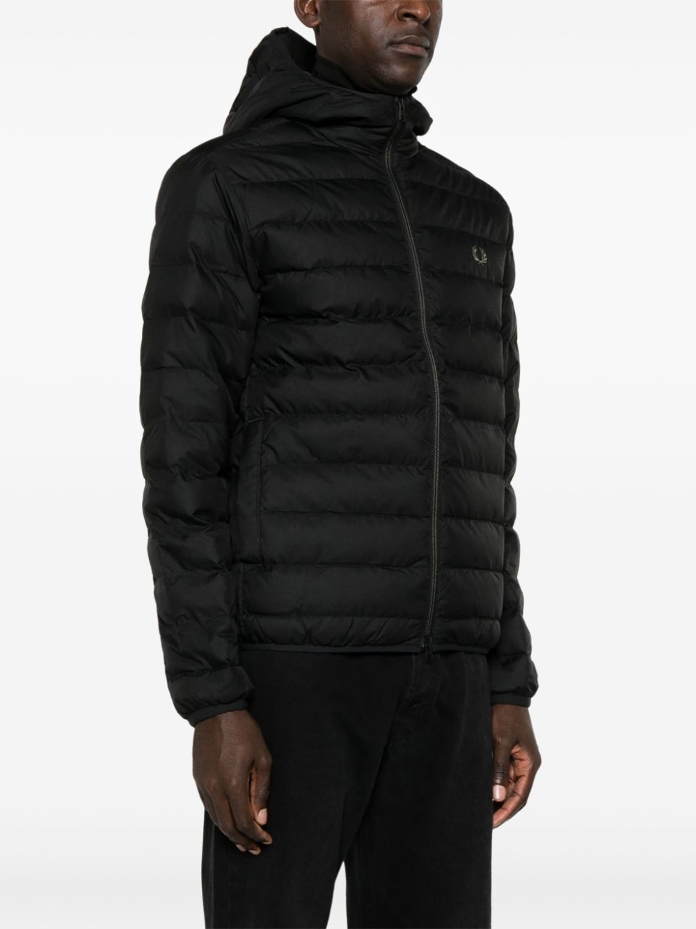 hooded padded jacket - 3