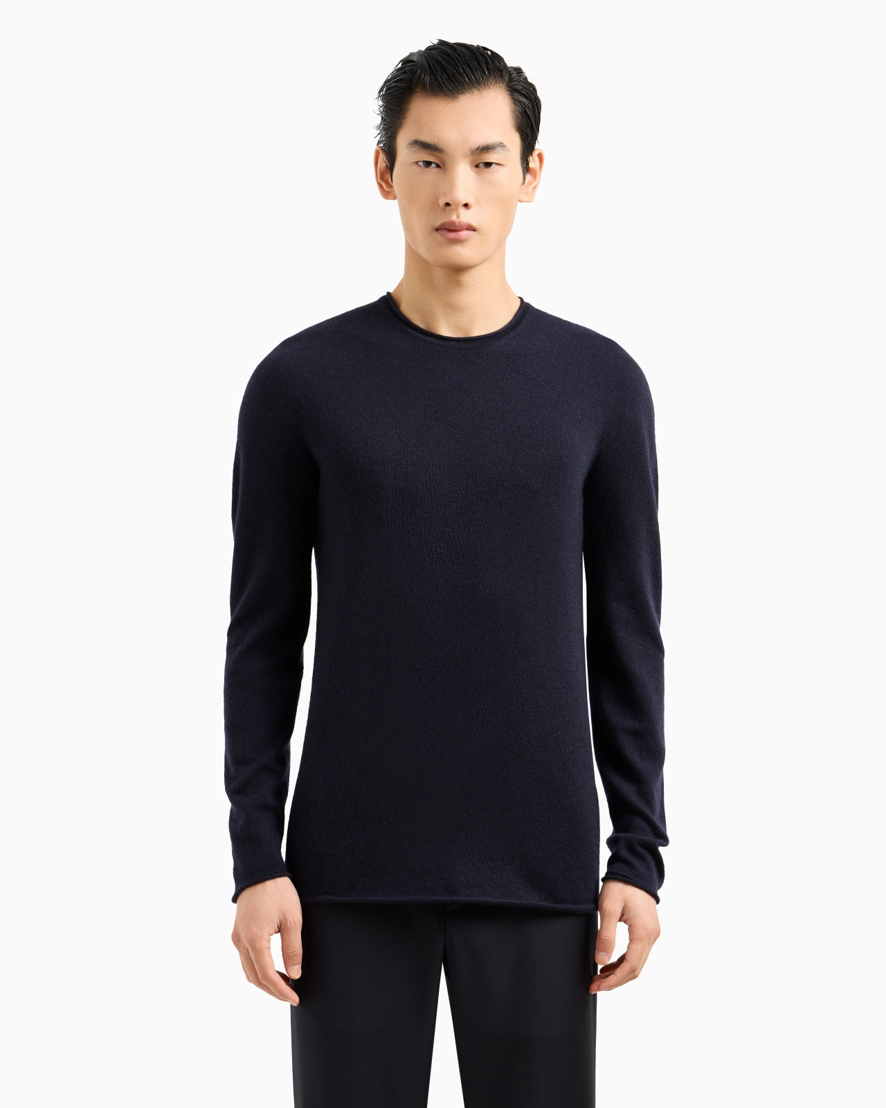 Icon cashmere interlock crew-neck jumper - 4