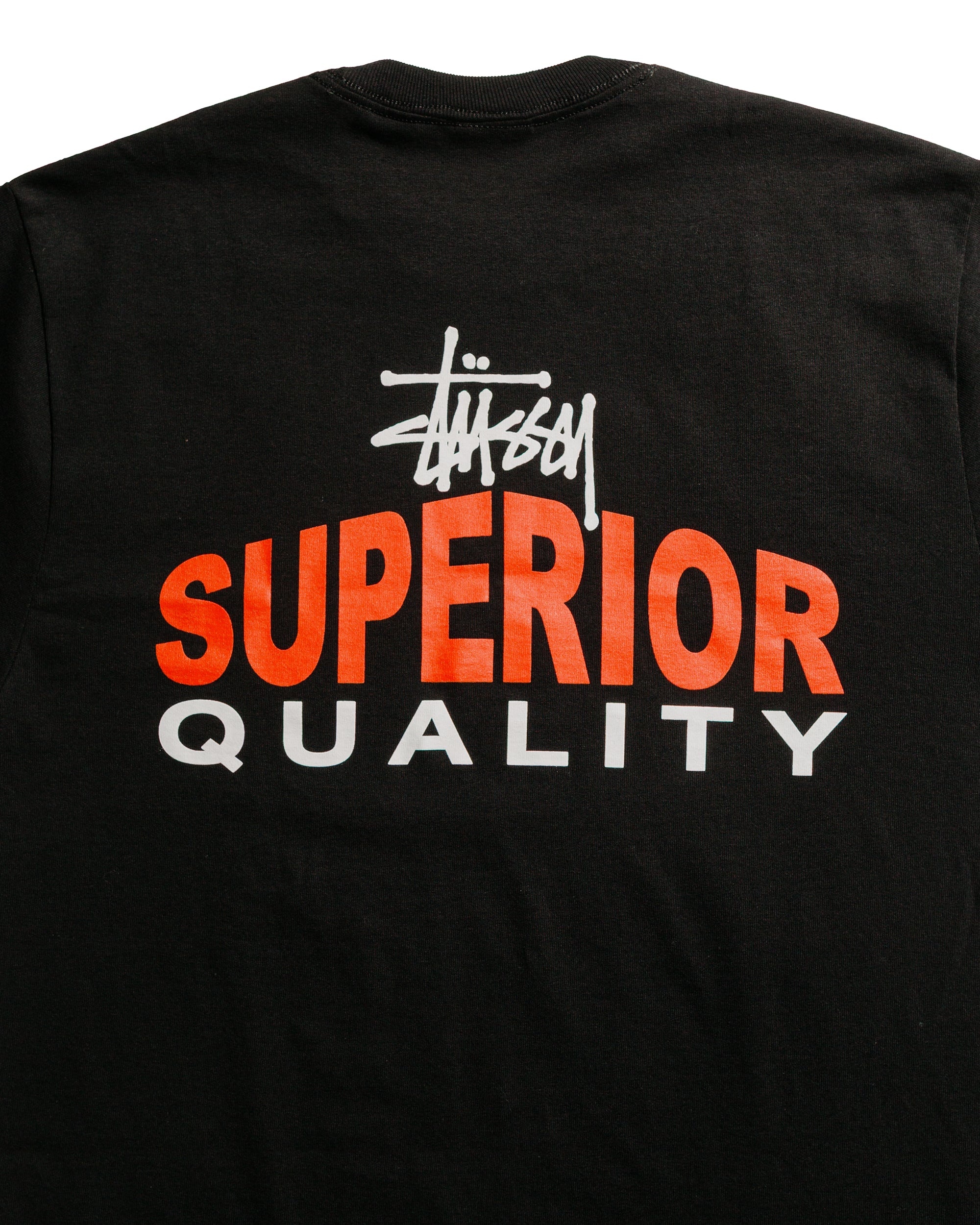 Stüssy Superior Quality Tee Black - 2