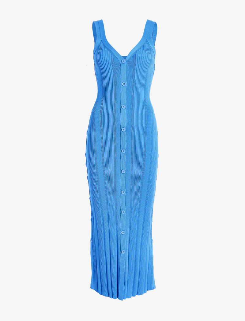 Ellis Dress in Column Rib - 1