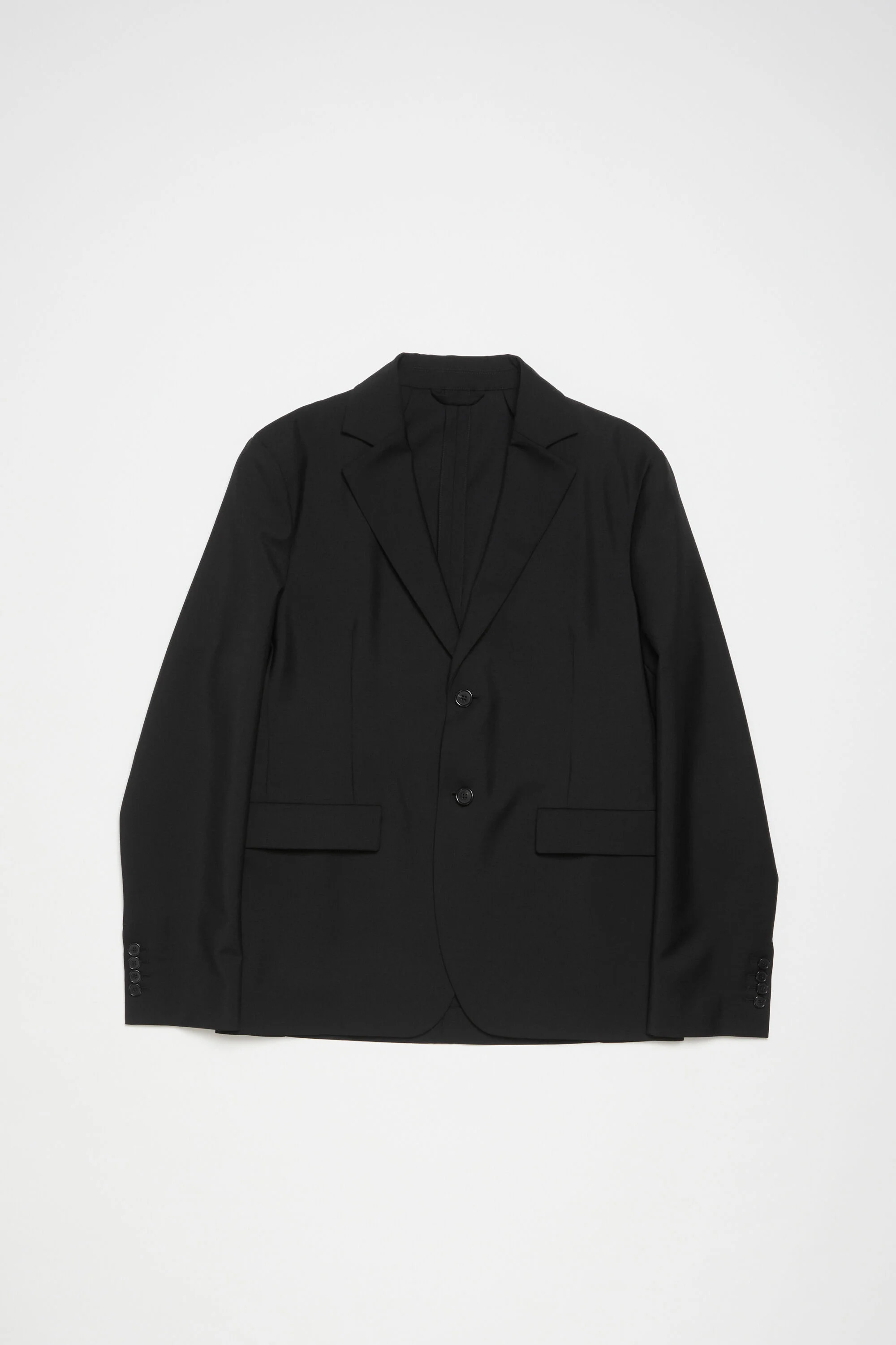 Regular fit suit jacket - Black - 8