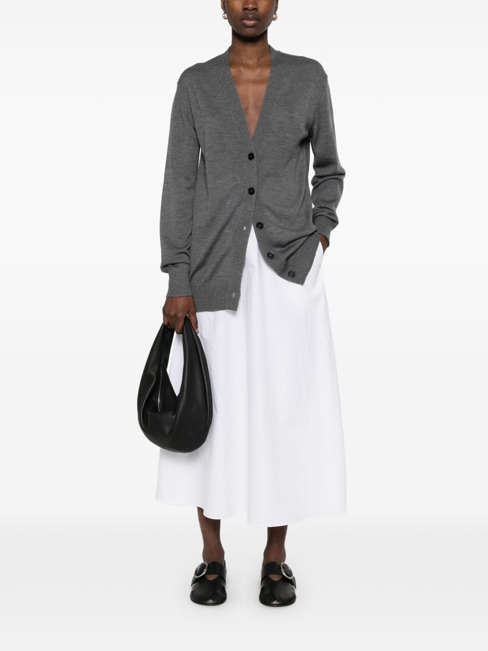 virgin-wool cardigan - 2