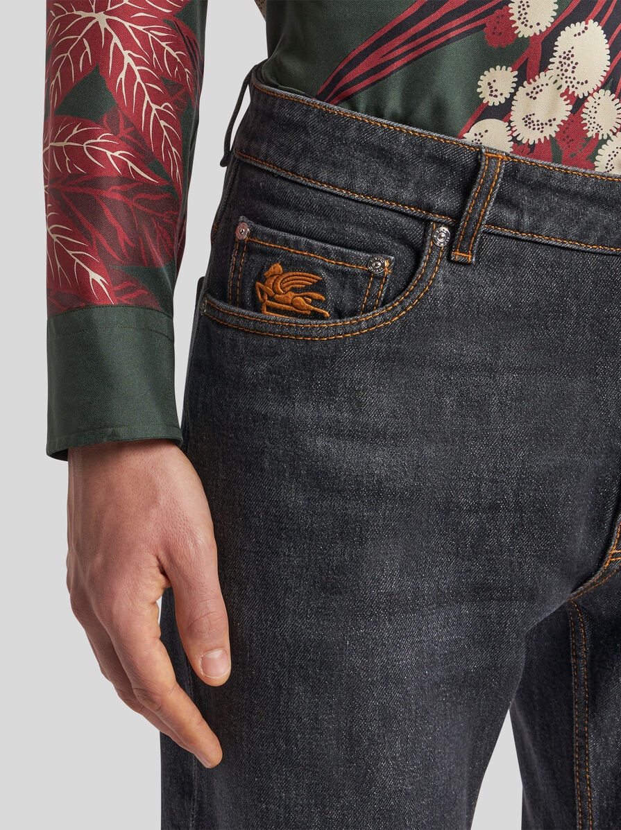 【関税&送料込】Etro Five Pocket Jeans Etro FIVE-POCKET JEANS | REVERSIBLE