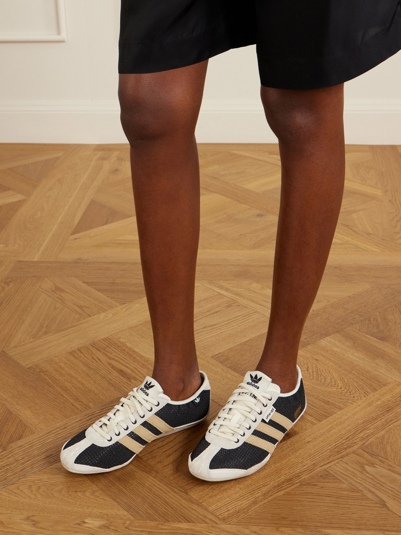 adidas + Song For The Mute Tokyo W Suede-trimmed Mesh Sneakers outlook