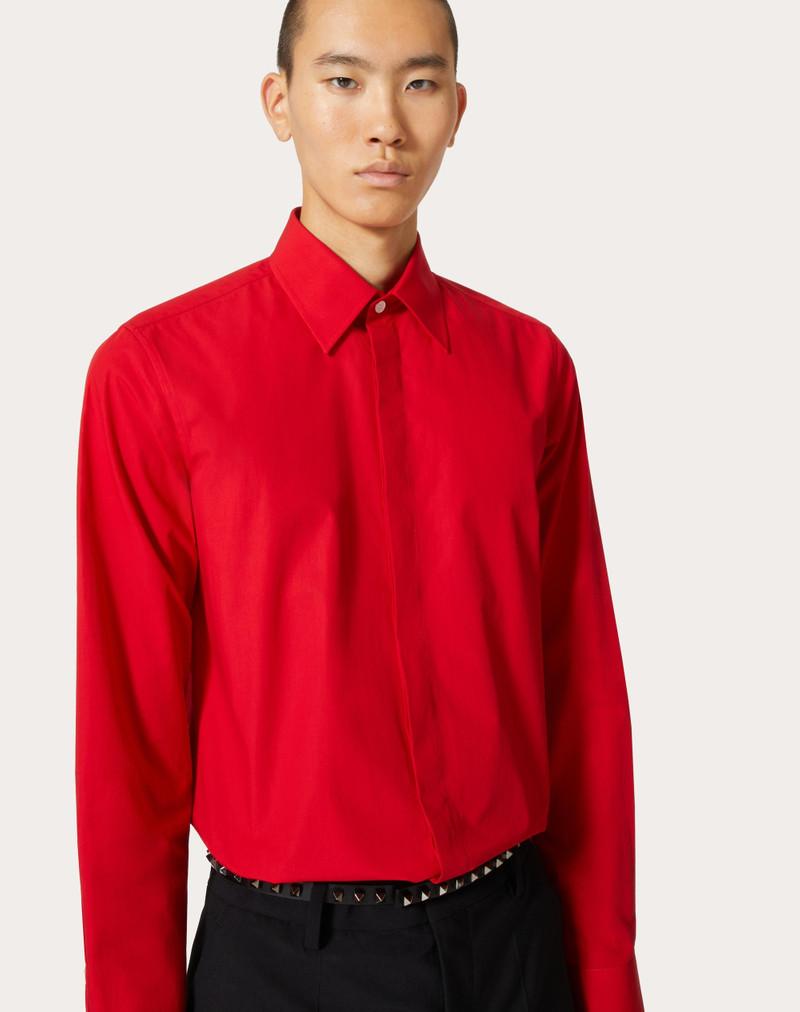 HEAVY COTTON POPLIN LONG SLEEVE SHIRT 5