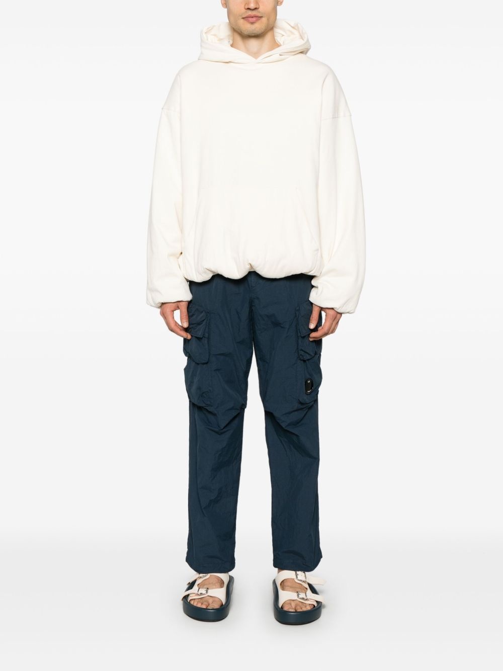 Lens-detail cargo trousers - 2