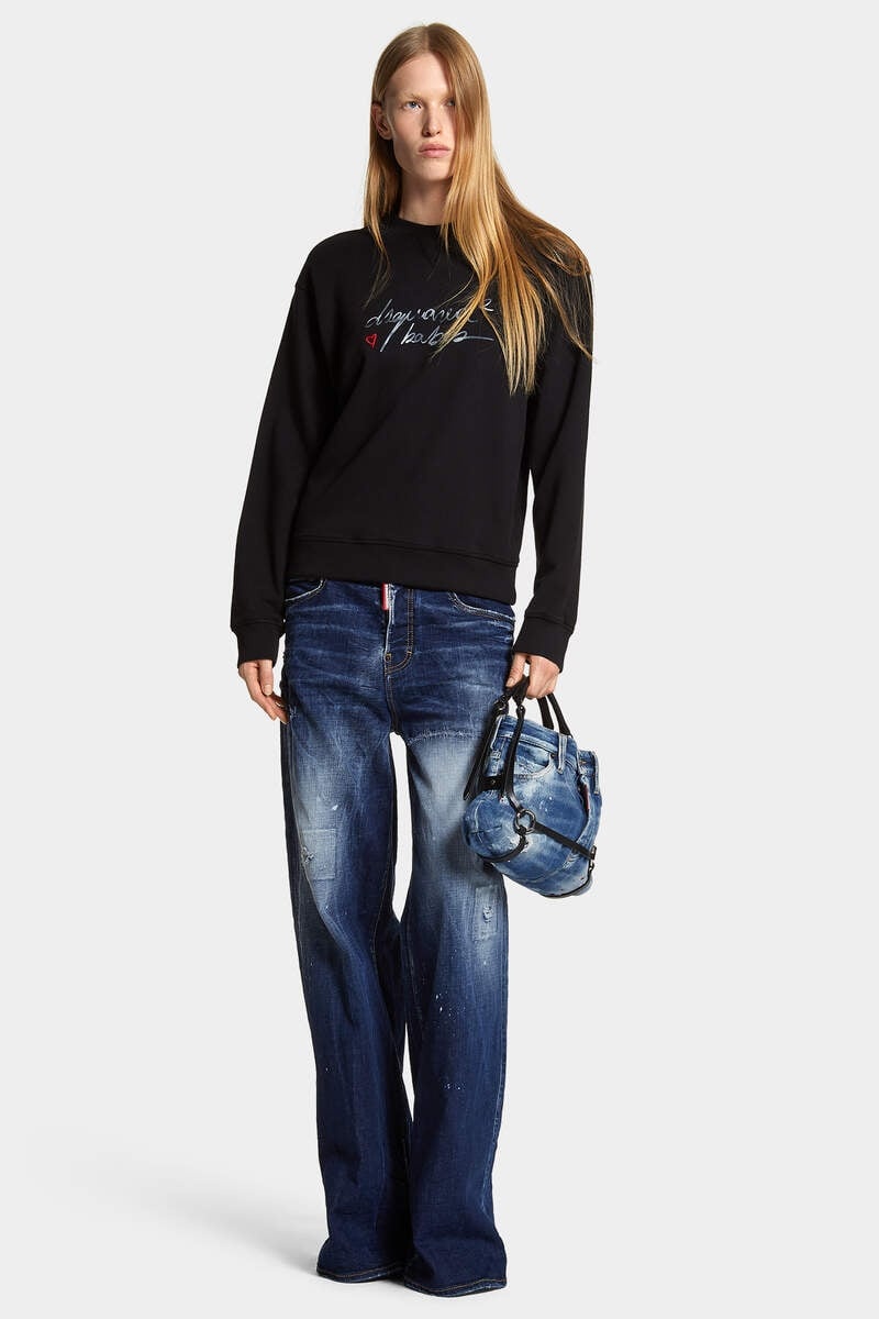 DYED JUST RIGHT FIT BABES SWEATSHIRT - 6