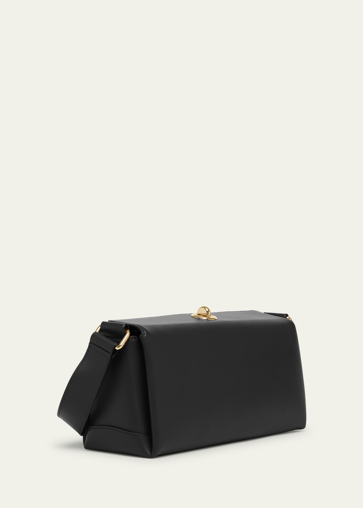 Folded Leather Shoulder Bag - 3