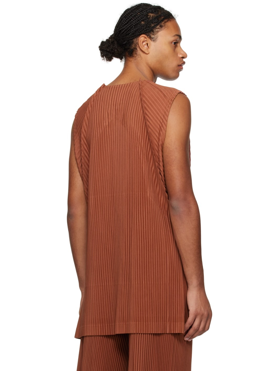 Orange Monthly Color October Tank Top - 3