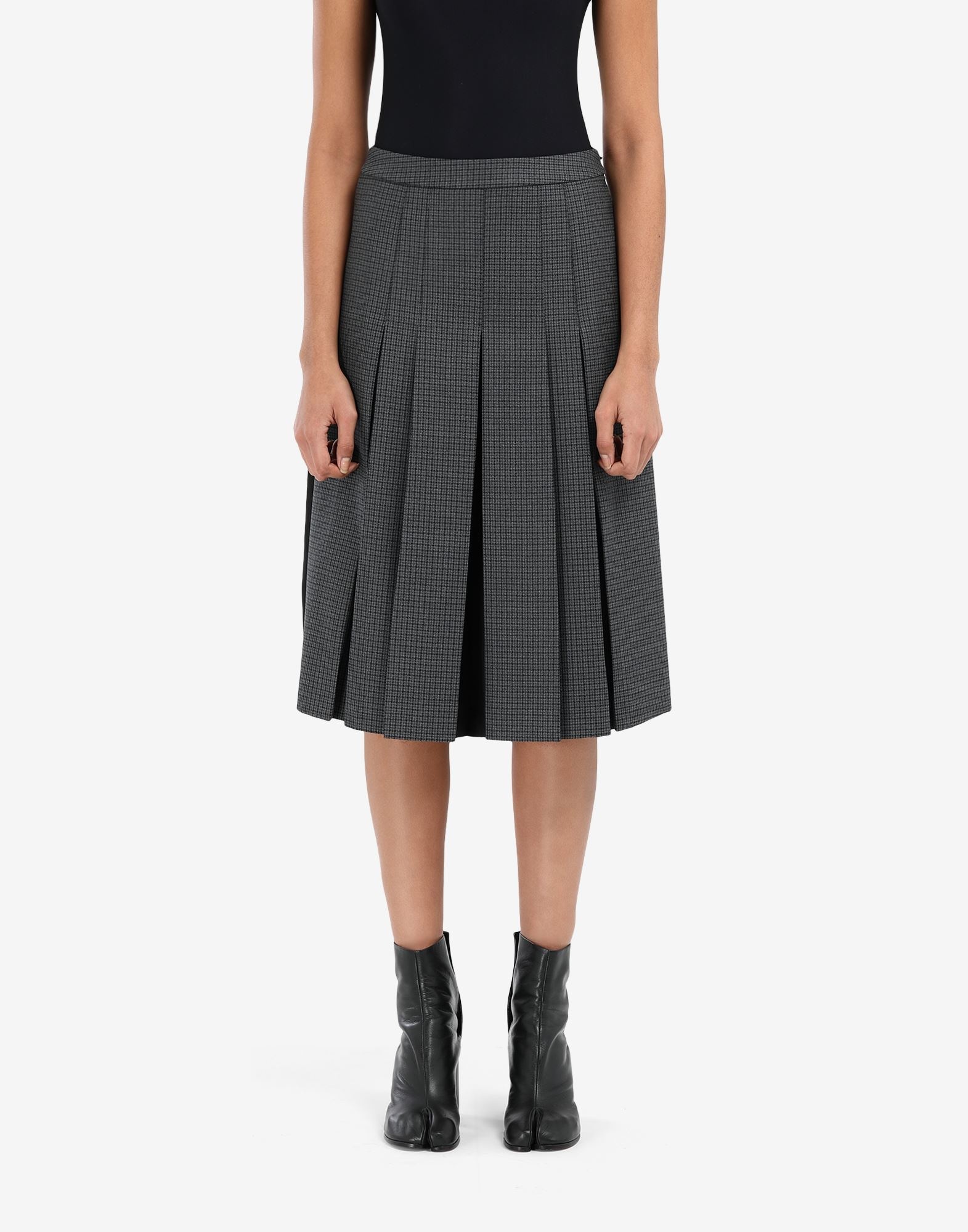 Spliced culottes skirt - 5