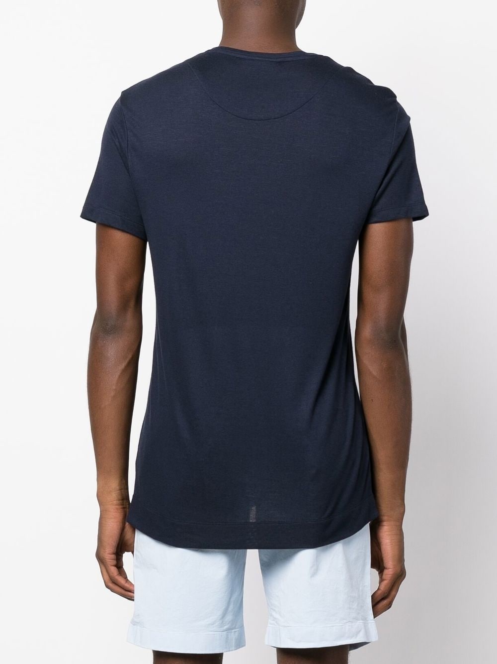 short-sleeve cashmere T-shirt - 4
