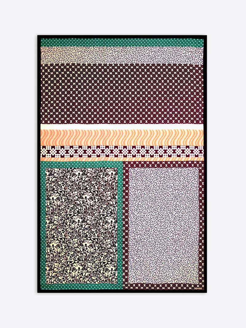 Dries Van Noten PRINTED VISCOSE SCARF outlook