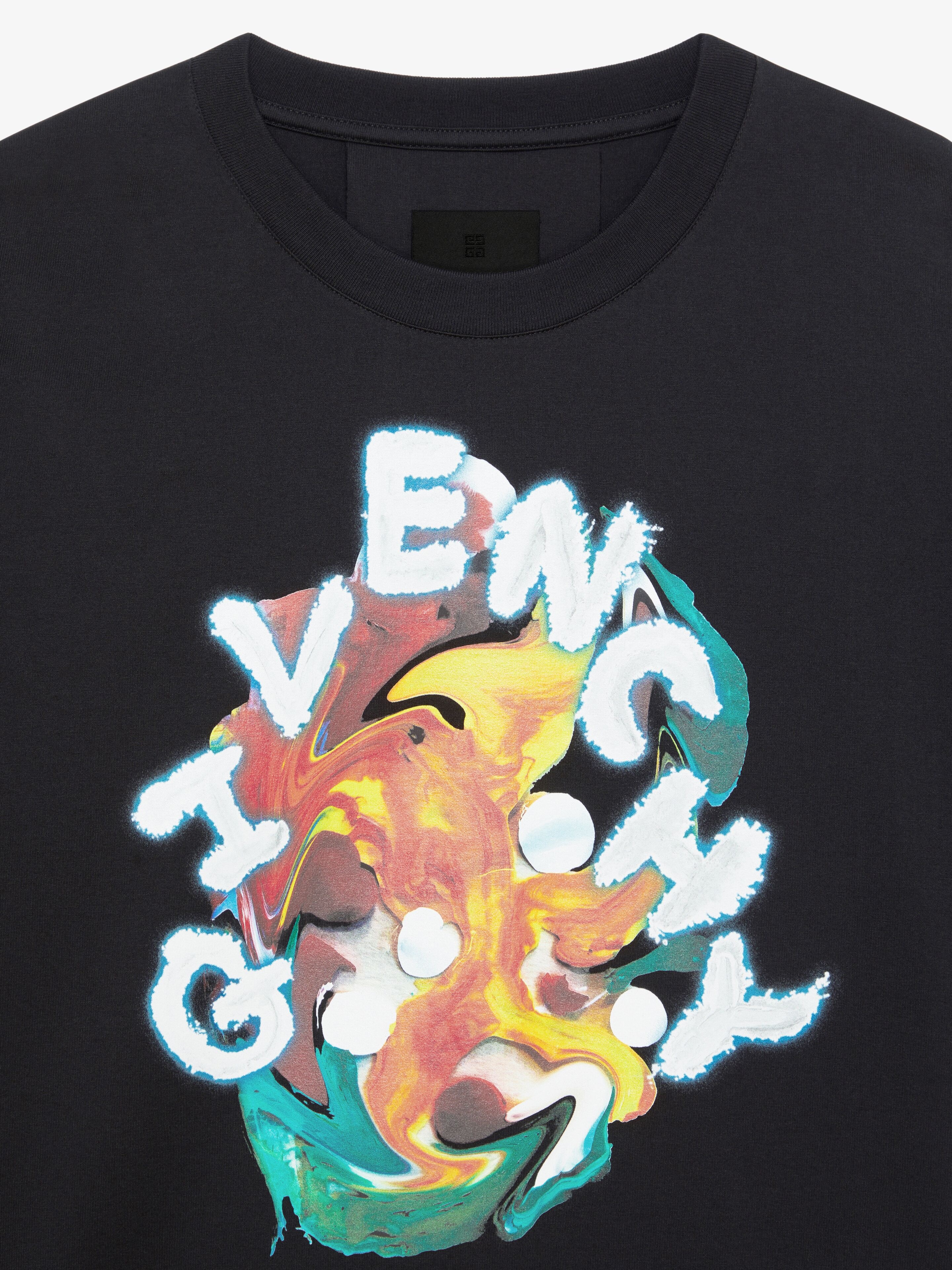 GIVENCHY PSYCHEDELIC OVERSIZED T-SHIRT IN COTTON - 5