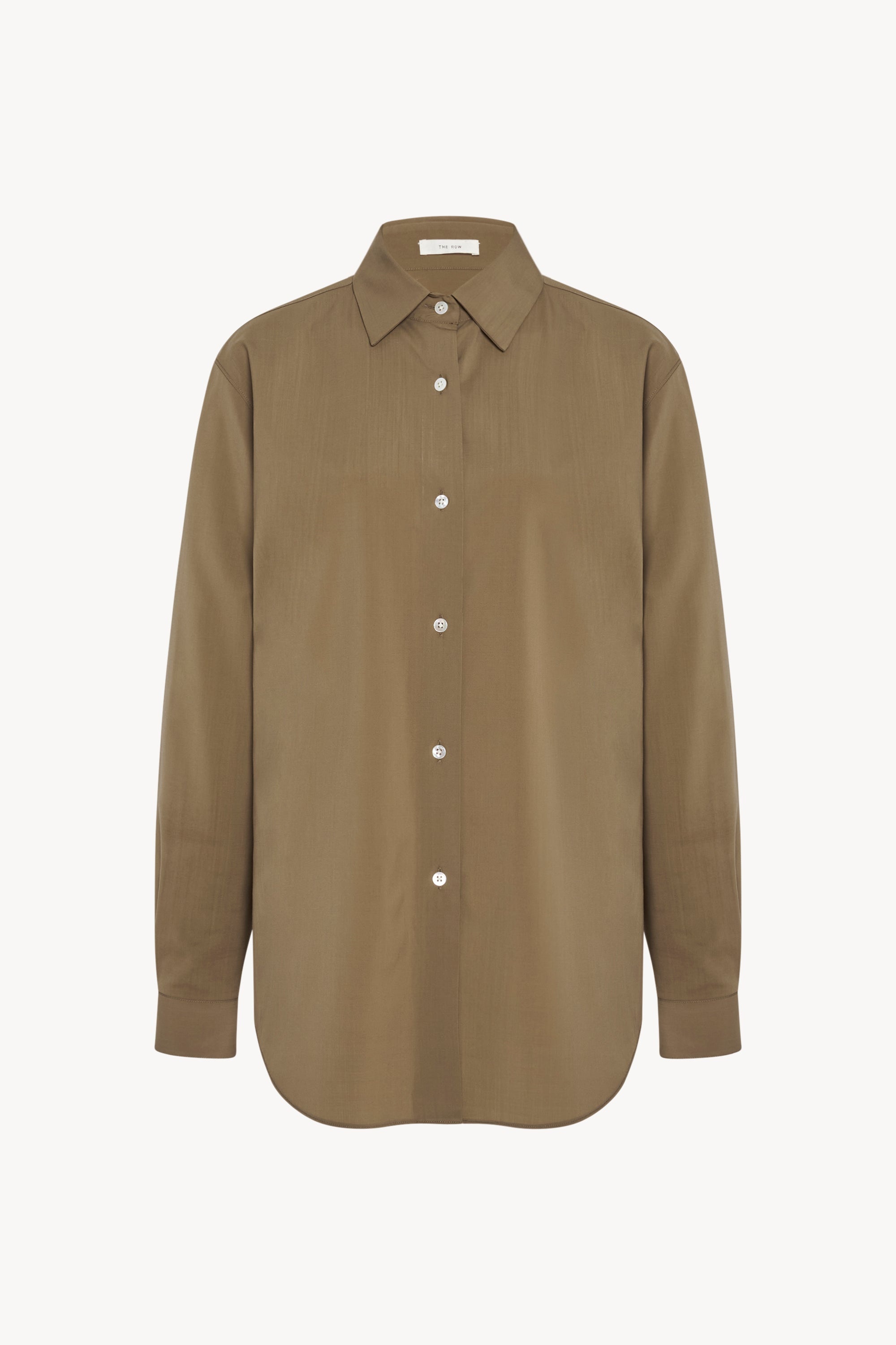 The Row Blaga Shirt in Virgin Wool | REVERSIBLE