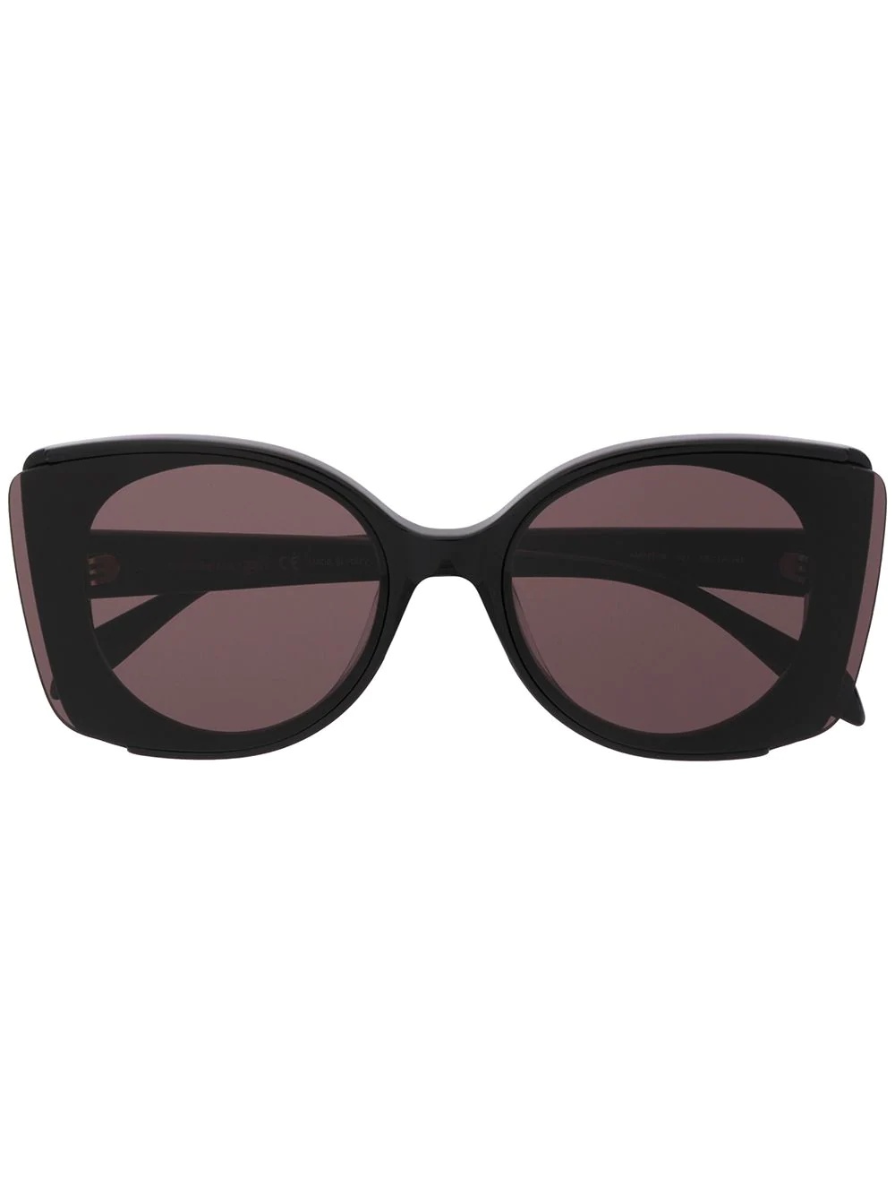 chunky round-frame sunglasses - 1