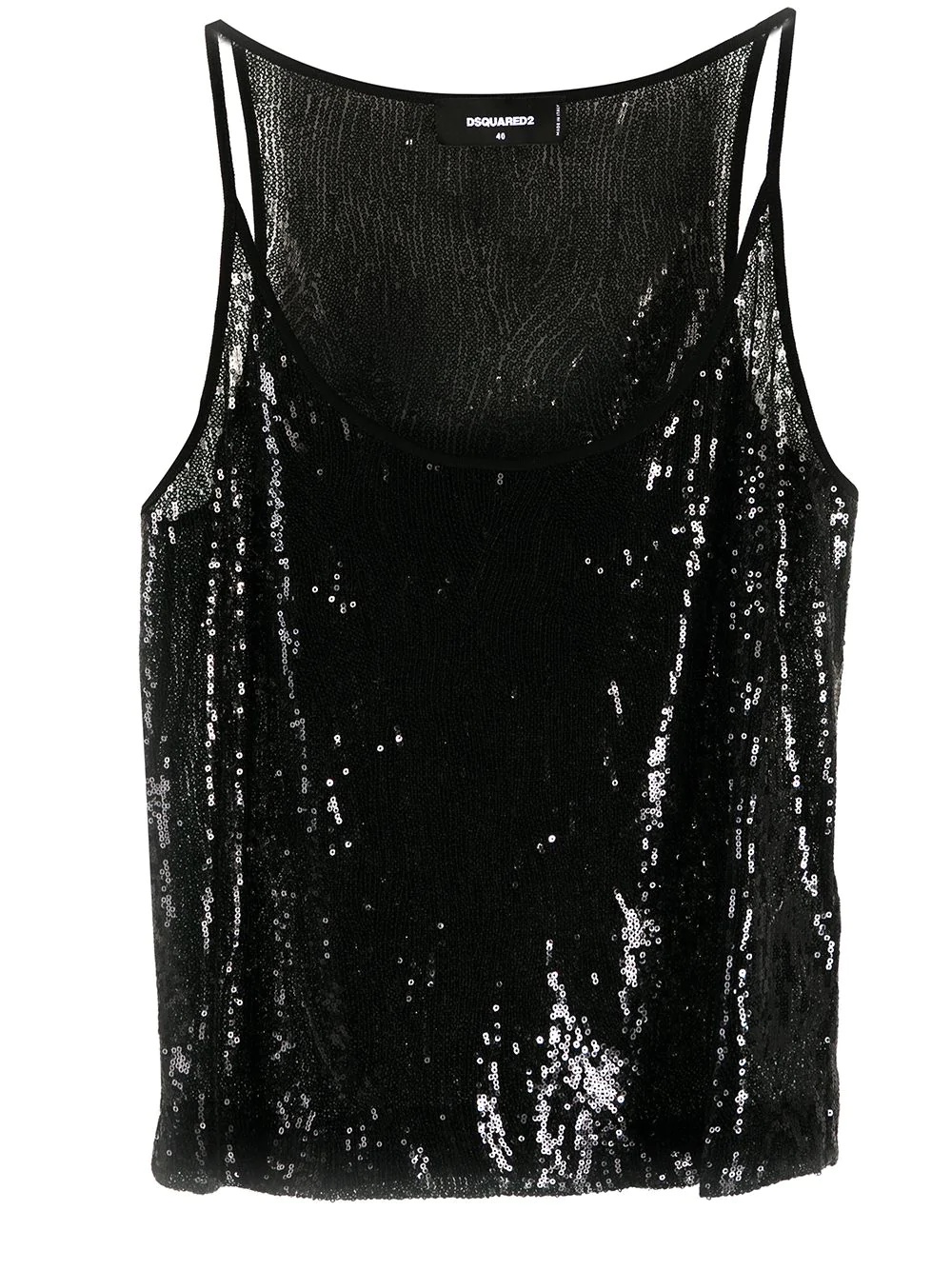 sequin tank top - 1